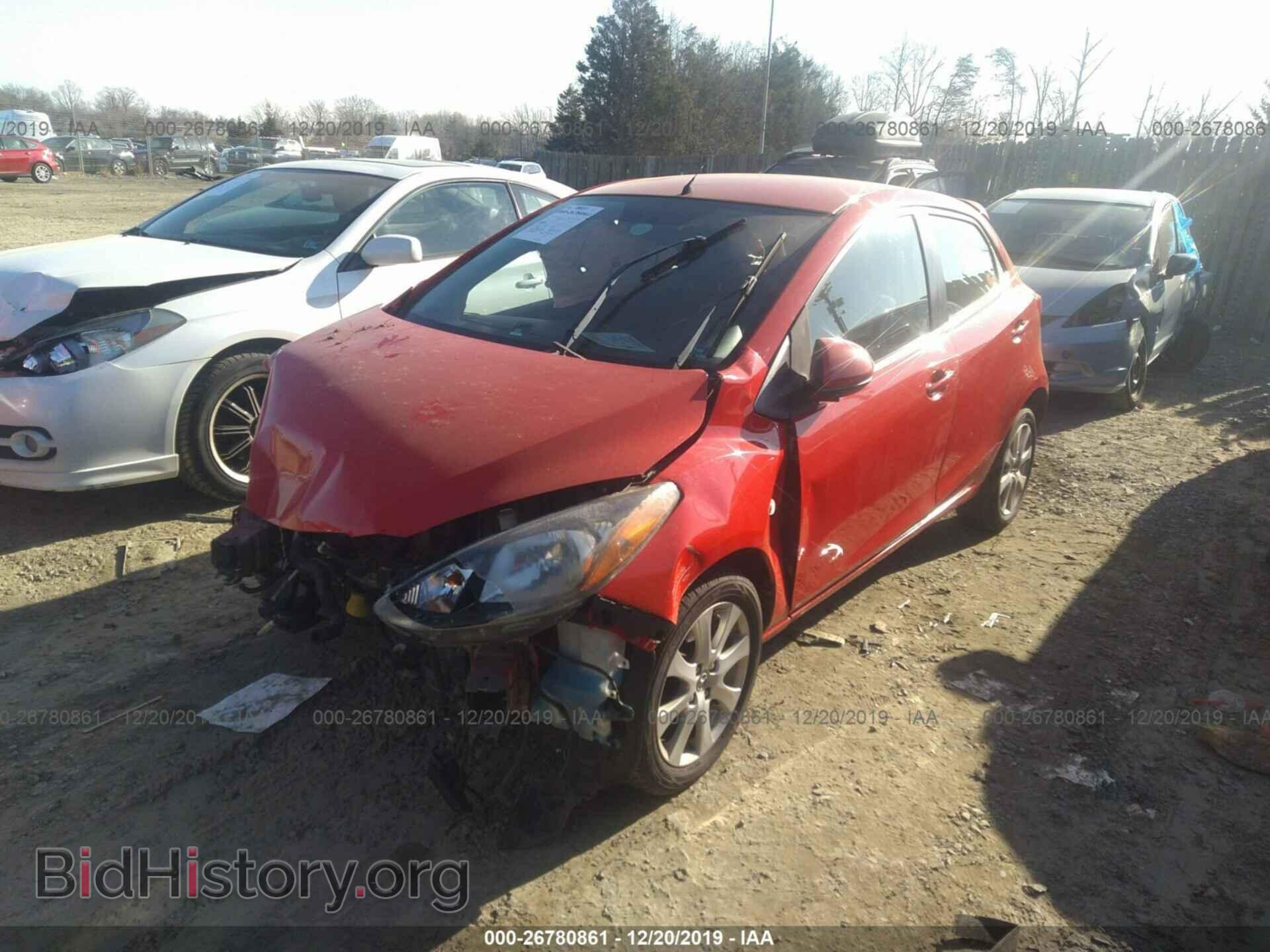 2011 Mazda Mazda2 - VIN: JM1DE1HZ7B0104659 - Фото 2
