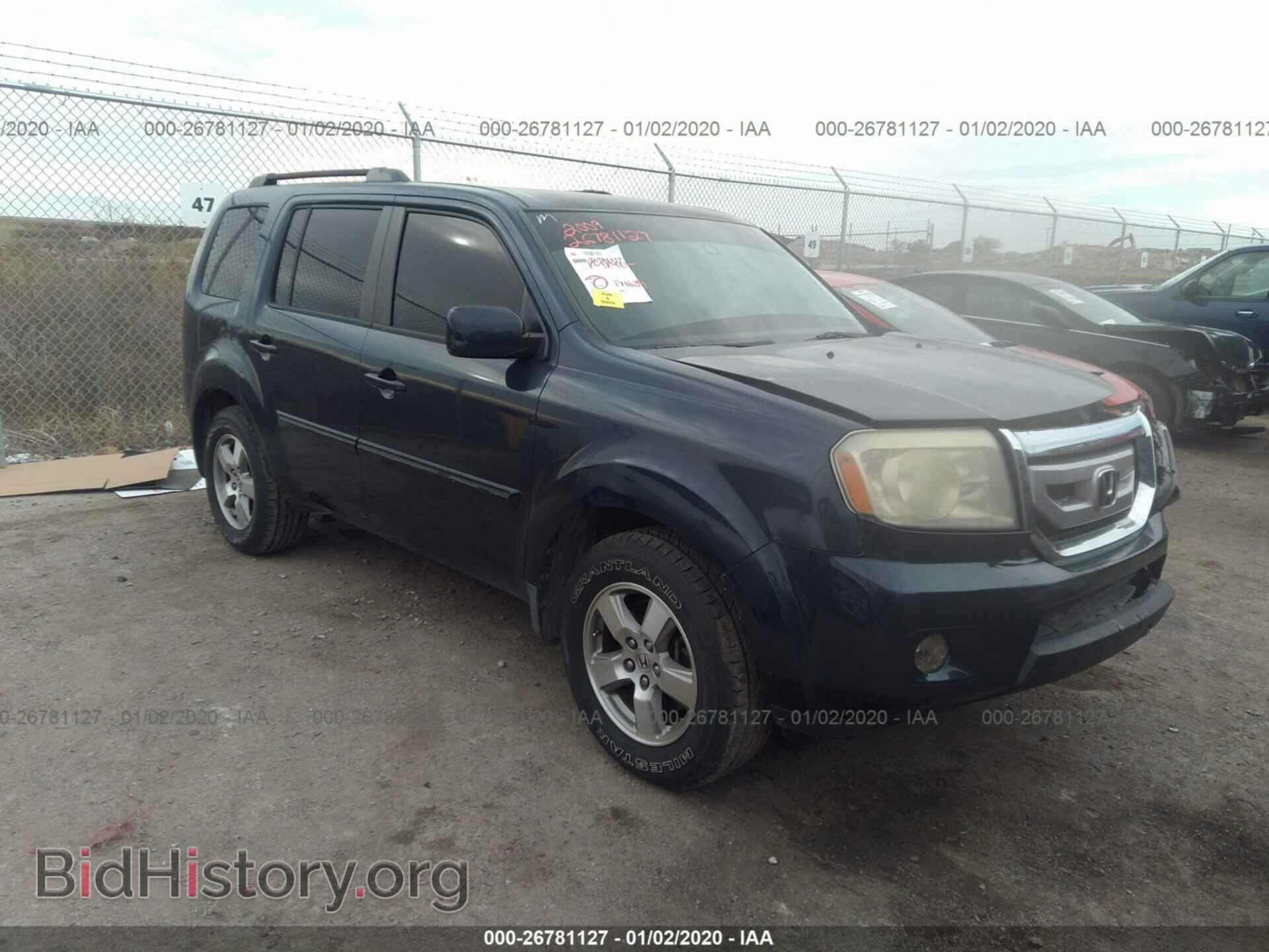 Photo 5FNYF38449B001824 - HONDA PILOT 2009
