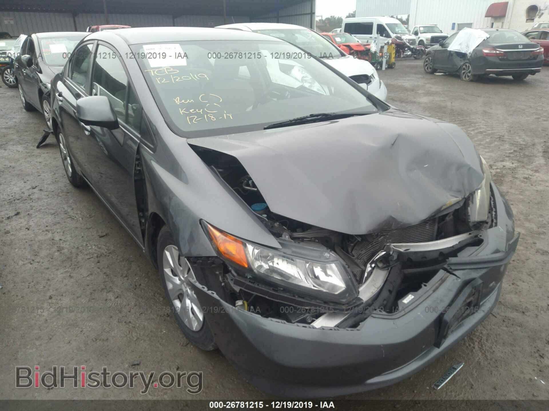 2012 HONDA CIVIC - VIN: 19XFB2F5XCE370337 - Фото 6