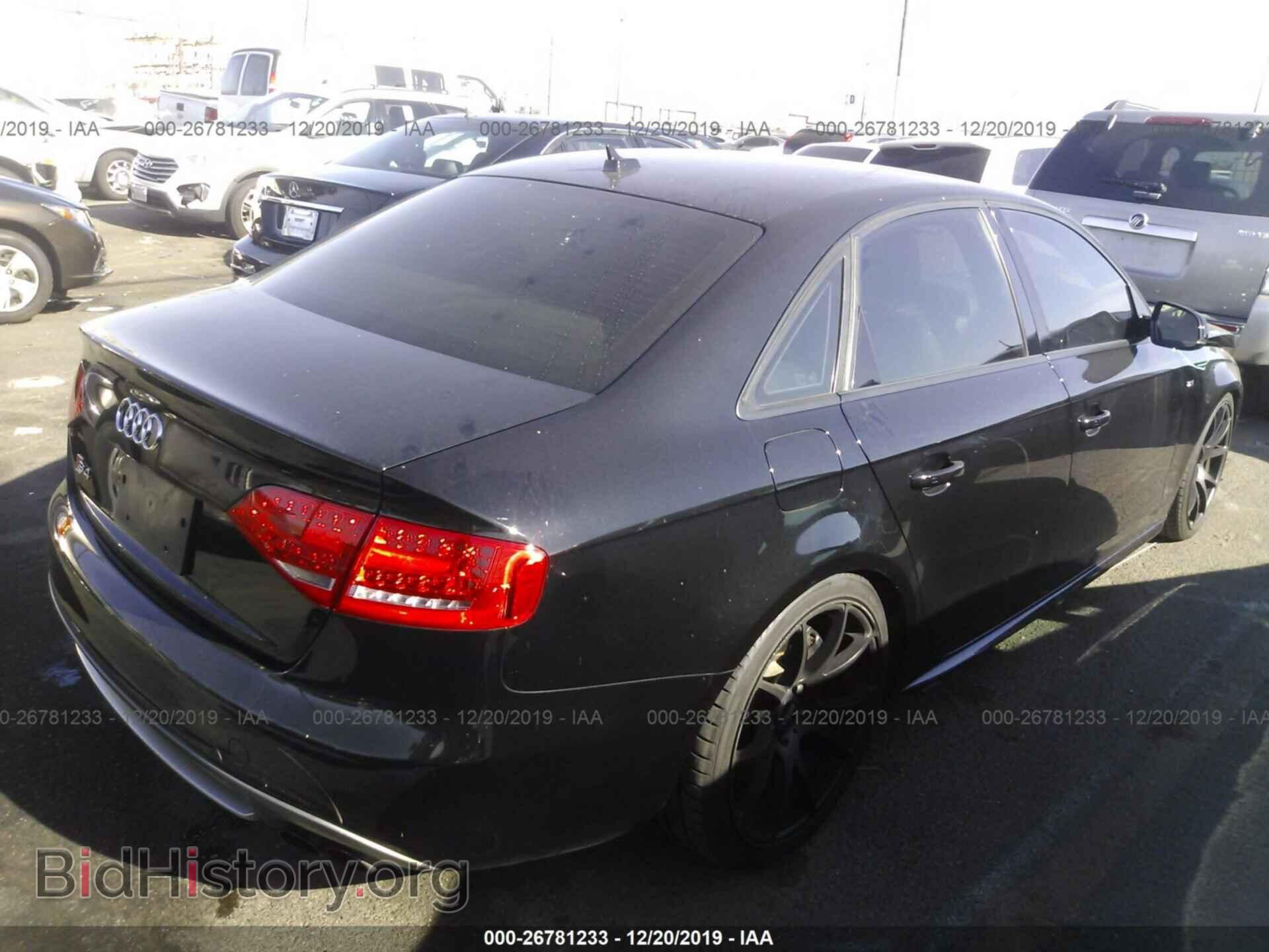 2012 AUDI S4 - VIN: WAUBGAFL1CA078214 - Photo 4