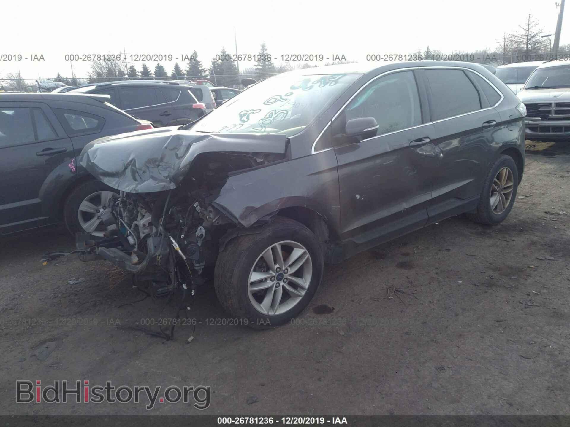2015 FORD EDGE - VIN: 2FMTK3J86FBB74610 - Фото 2