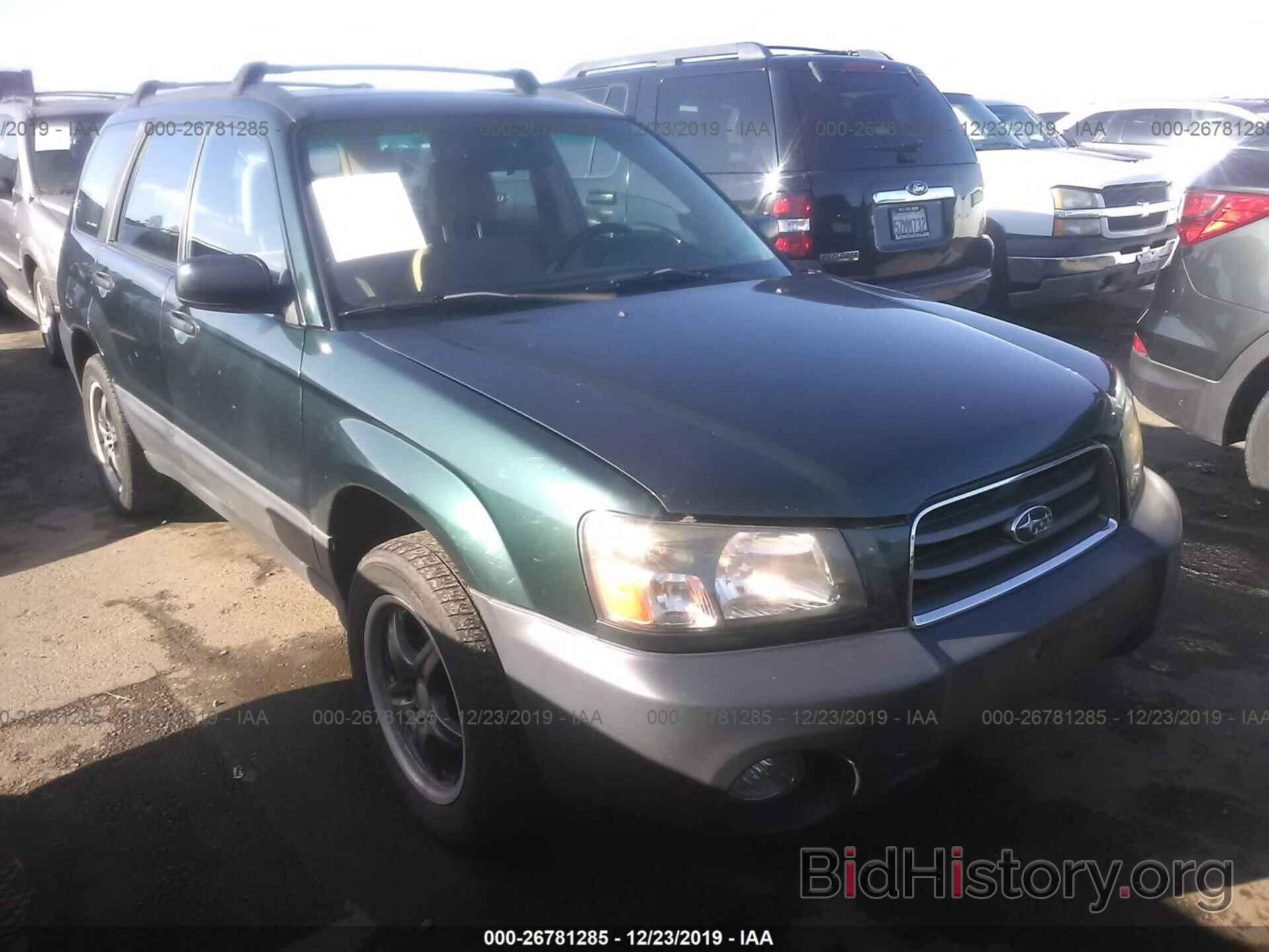 Photo JF1SG63645H730581 - SUBARU FORESTER 2005