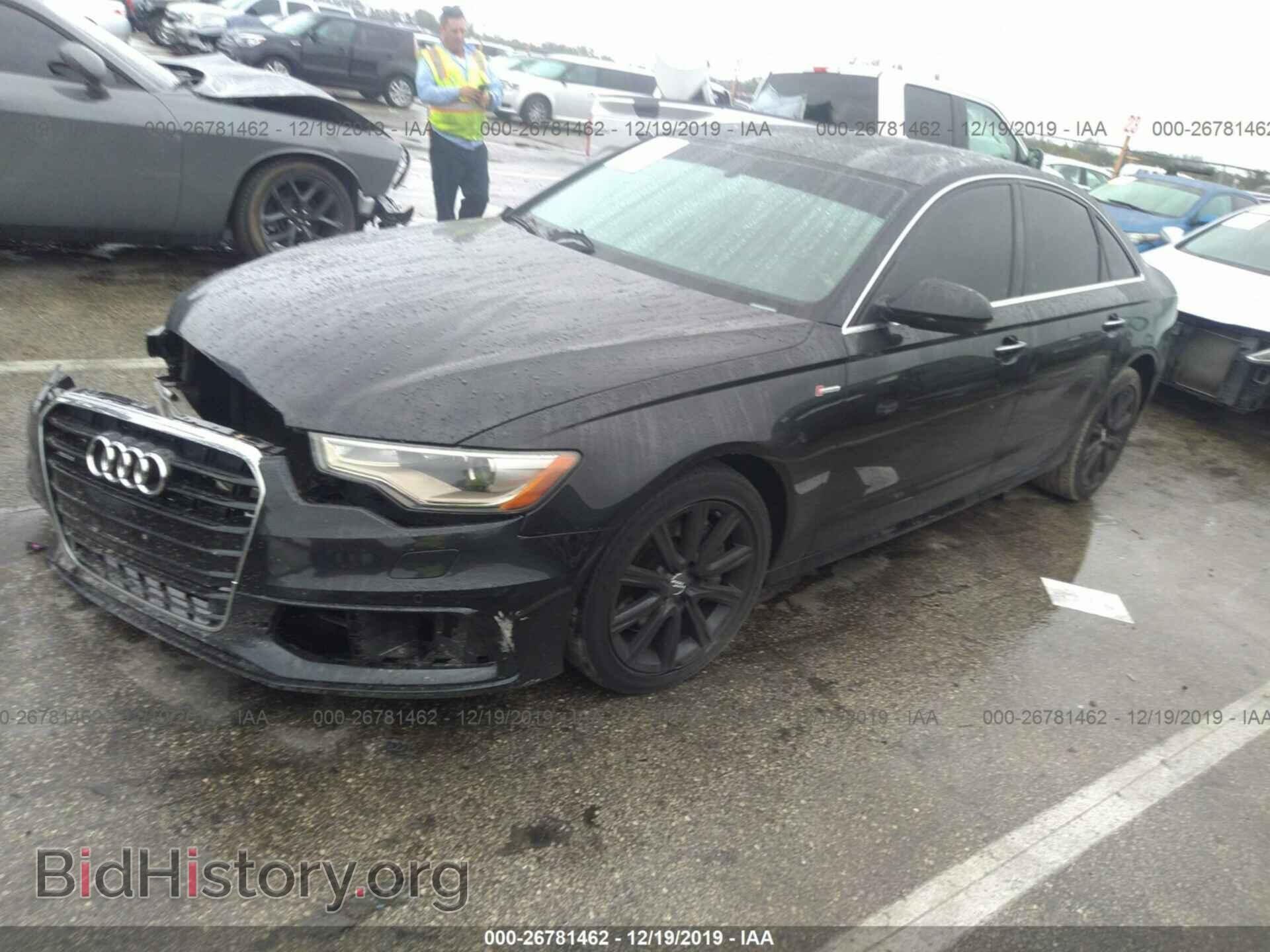 2013 AUDI A6 - VIN: WAUHGAFC2DN078579 - Фото 2