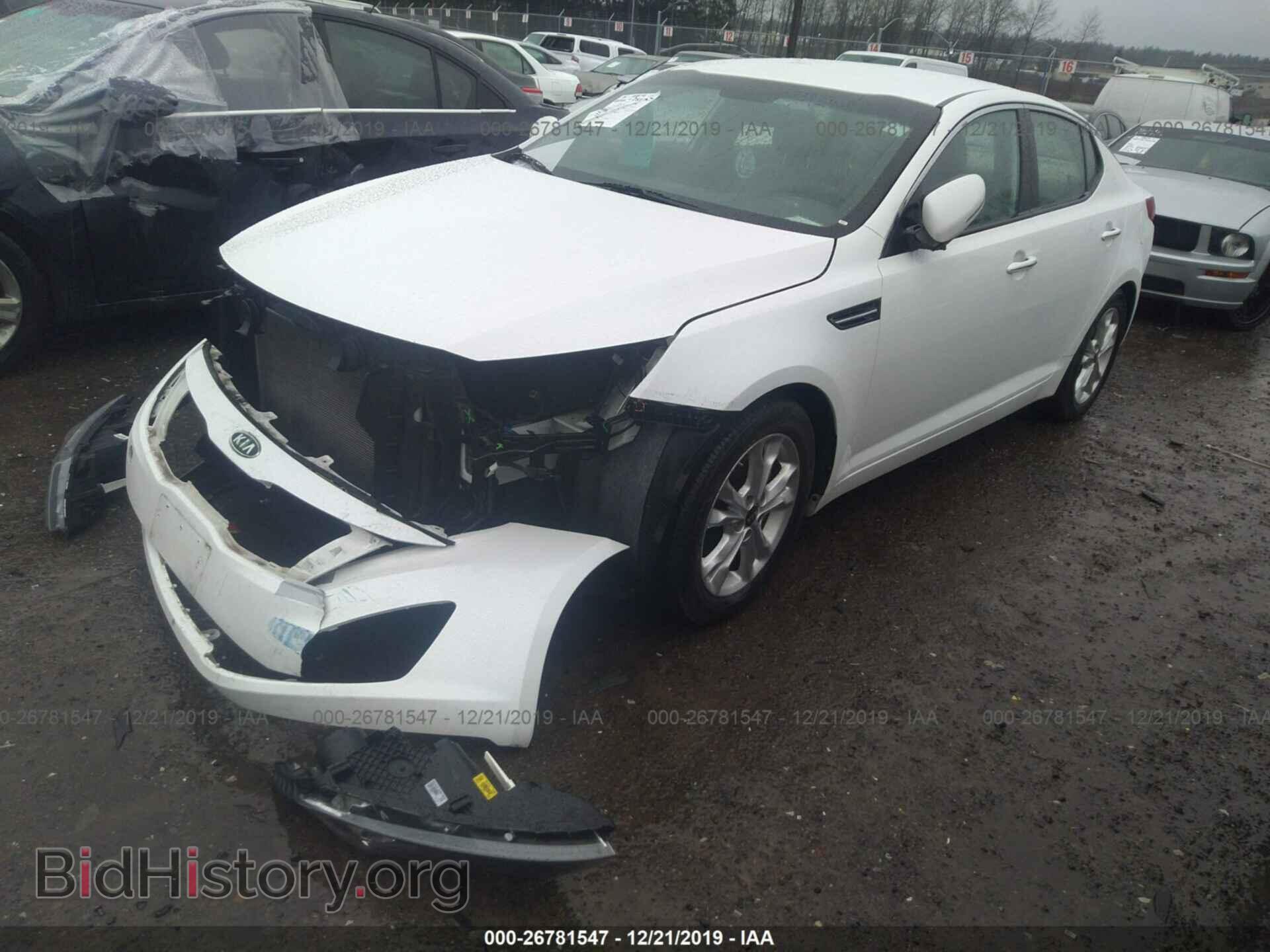 2011 KIA OPTIMA - VIN: KNAGN4A78B5076149 - Фото 2