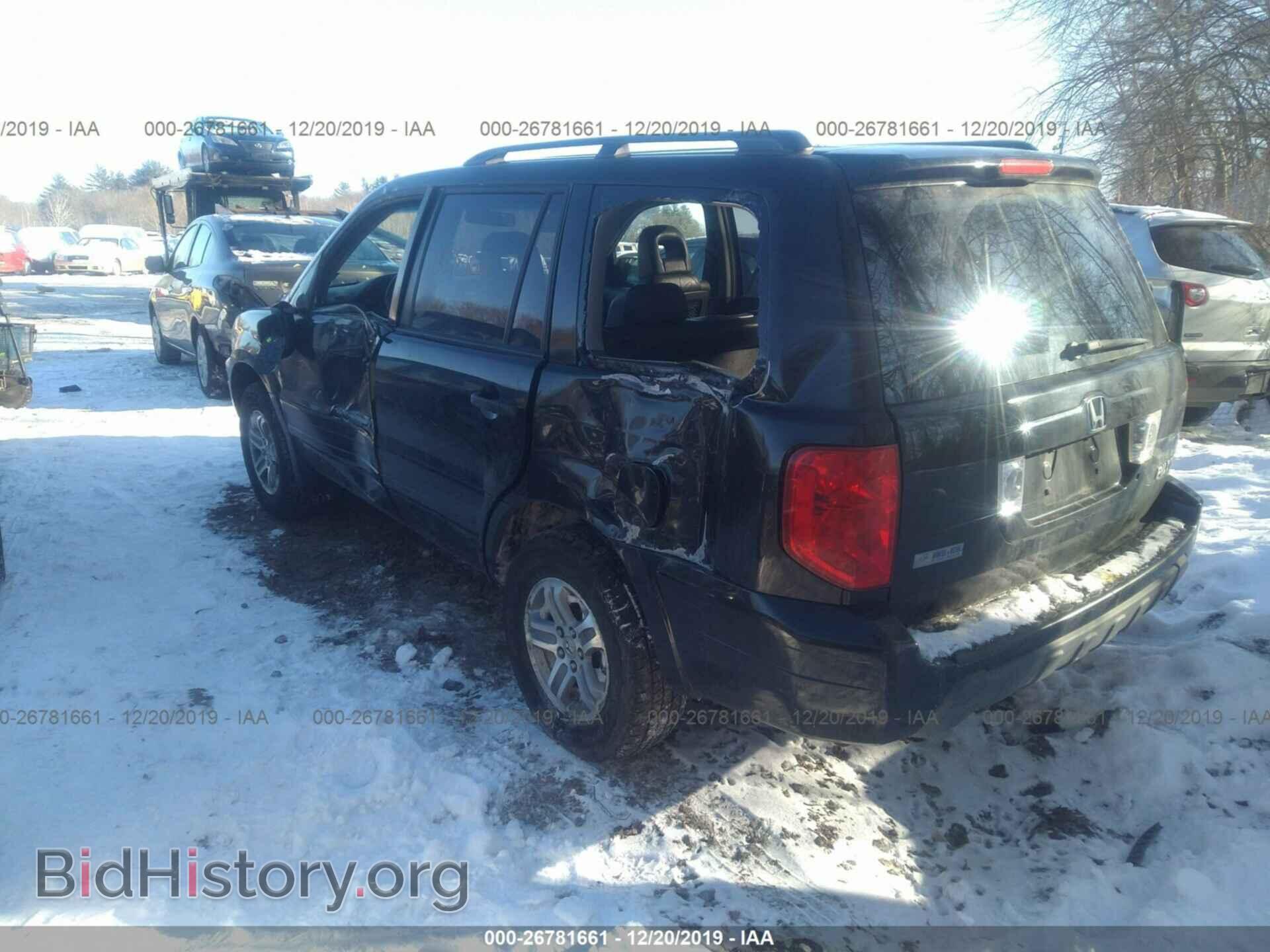 2005 HONDA PILOT - VIN: 5FNYF18535B040914 - Фото 3