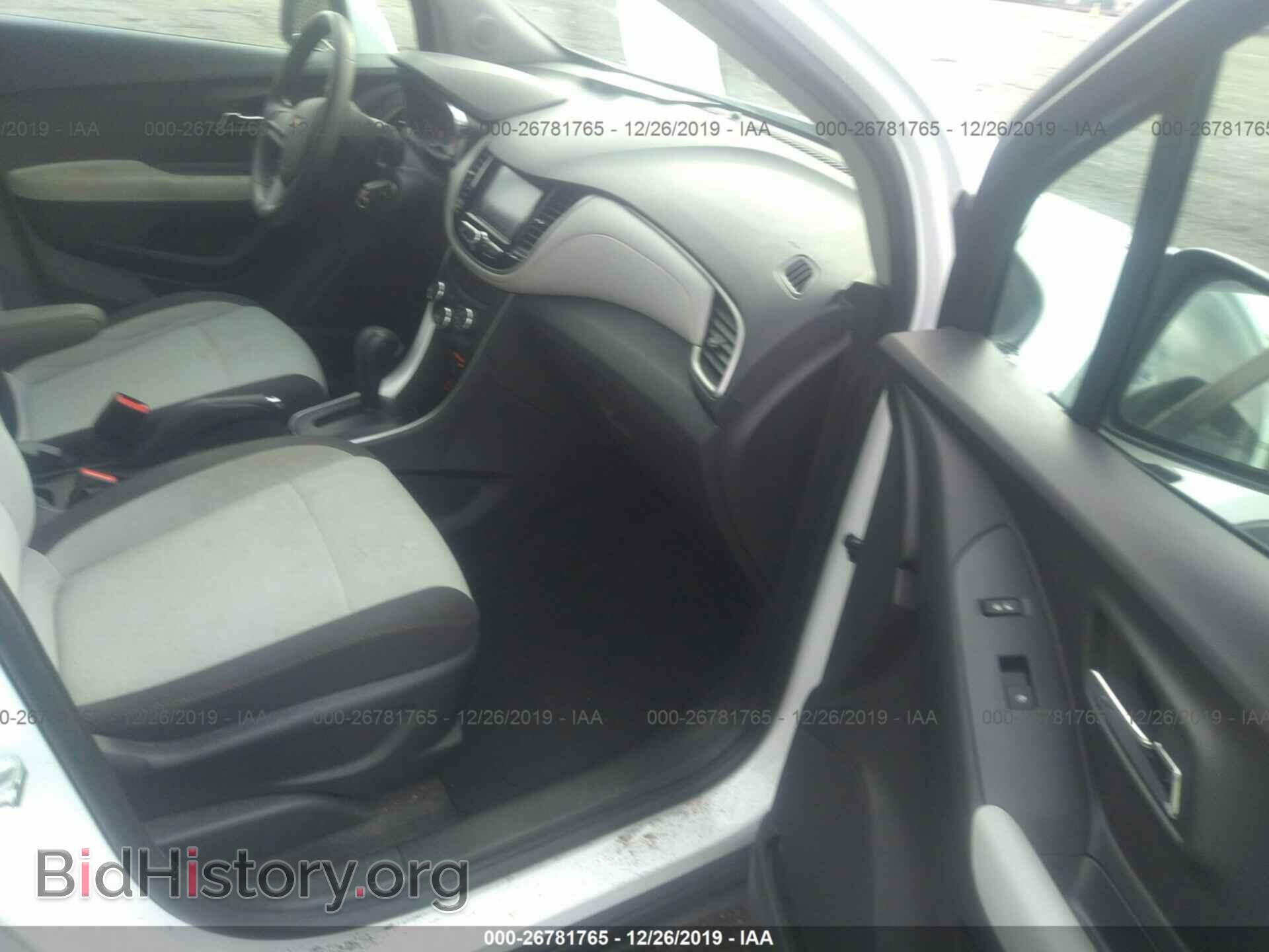 2017 CHEVROLET TRAX - VIN: 3GNCJKSB0HL278360 - Фото 5