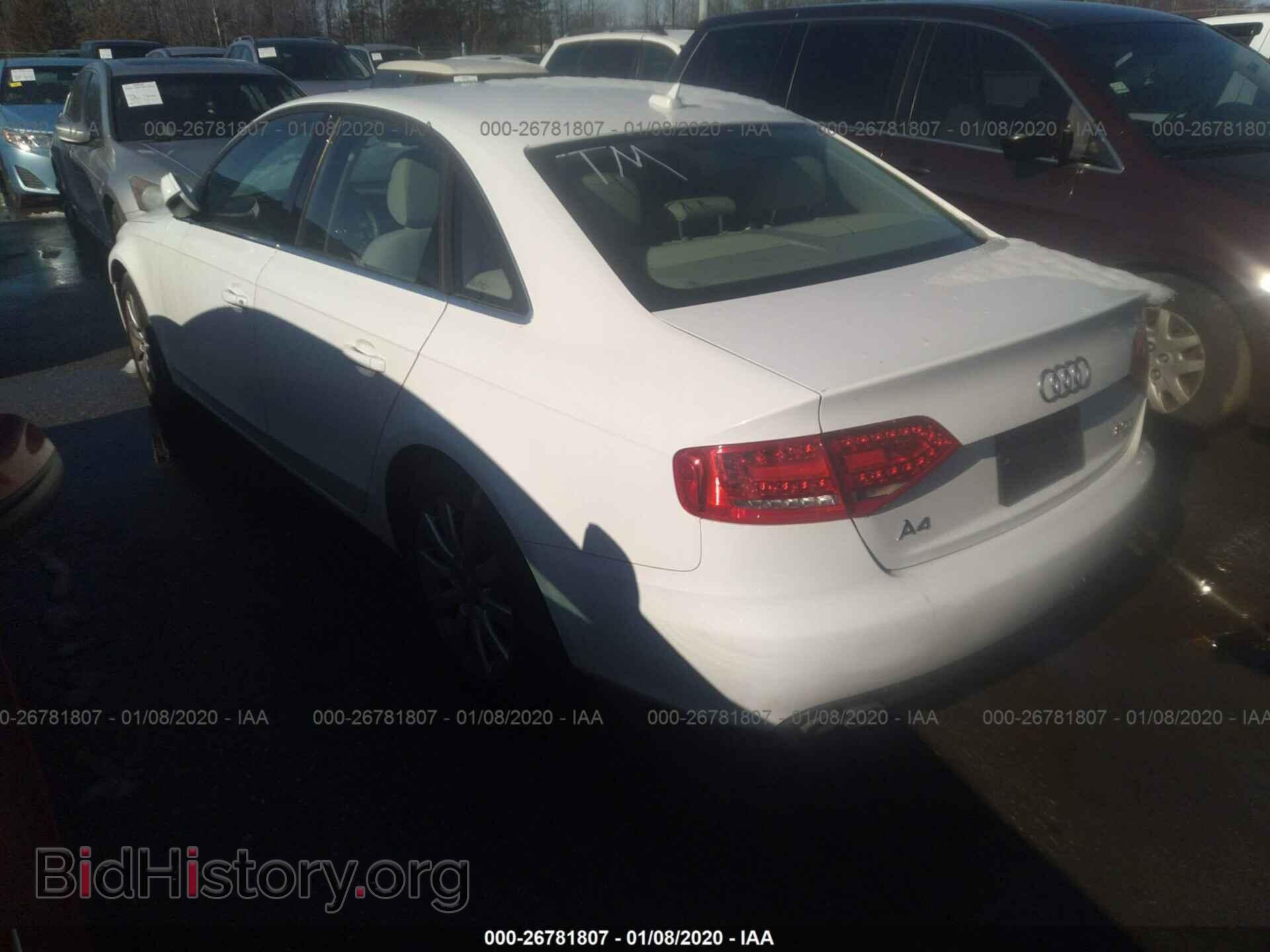 2011 Audi A4 - VIN: WAUHFAFL0BN004836 - Photo 3