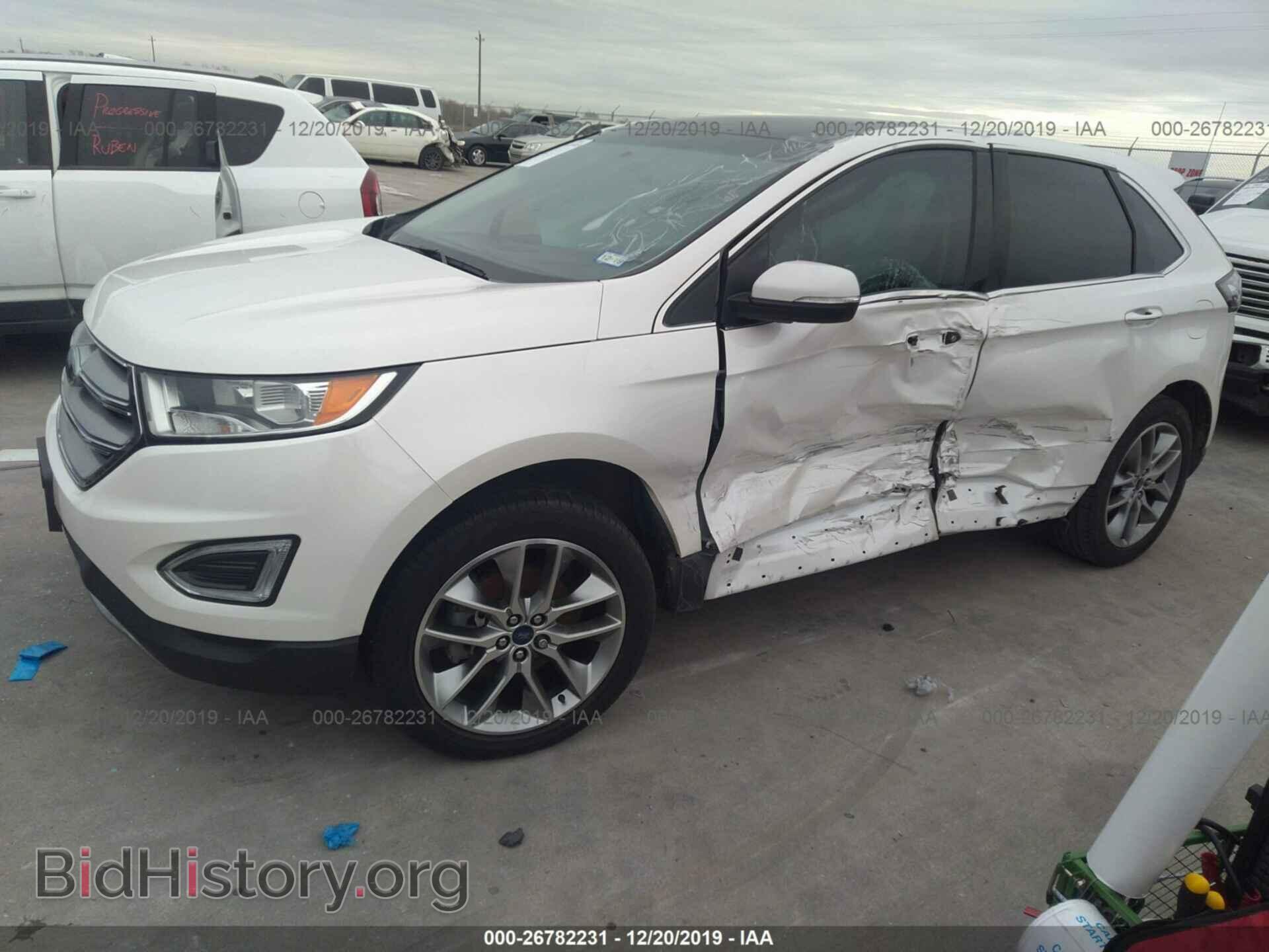 2018 FORD EDGE - VIN: 2FMPK3K97JBB38605 - Фото 2