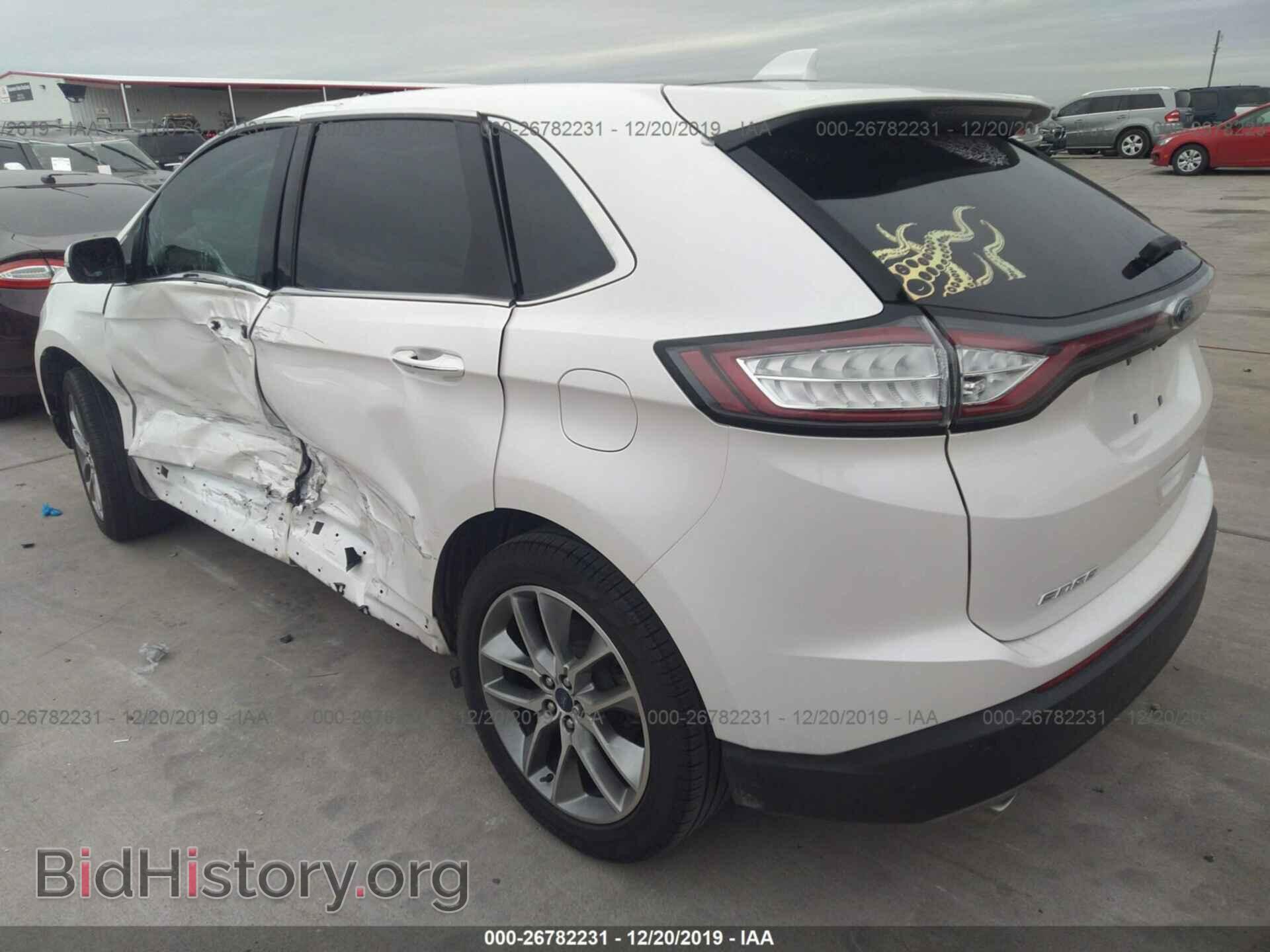 2018 FORD EDGE - VIN: 2FMPK3K97JBB38605 - Фото 3