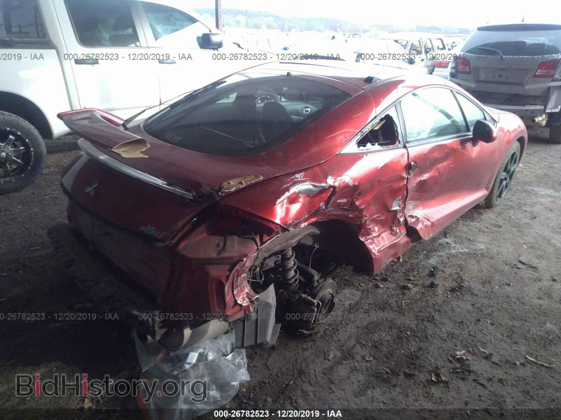 2008 MITSUBISHI ECLIPSE - VIN: 4A3AK34TX8E028873 - Фото 4