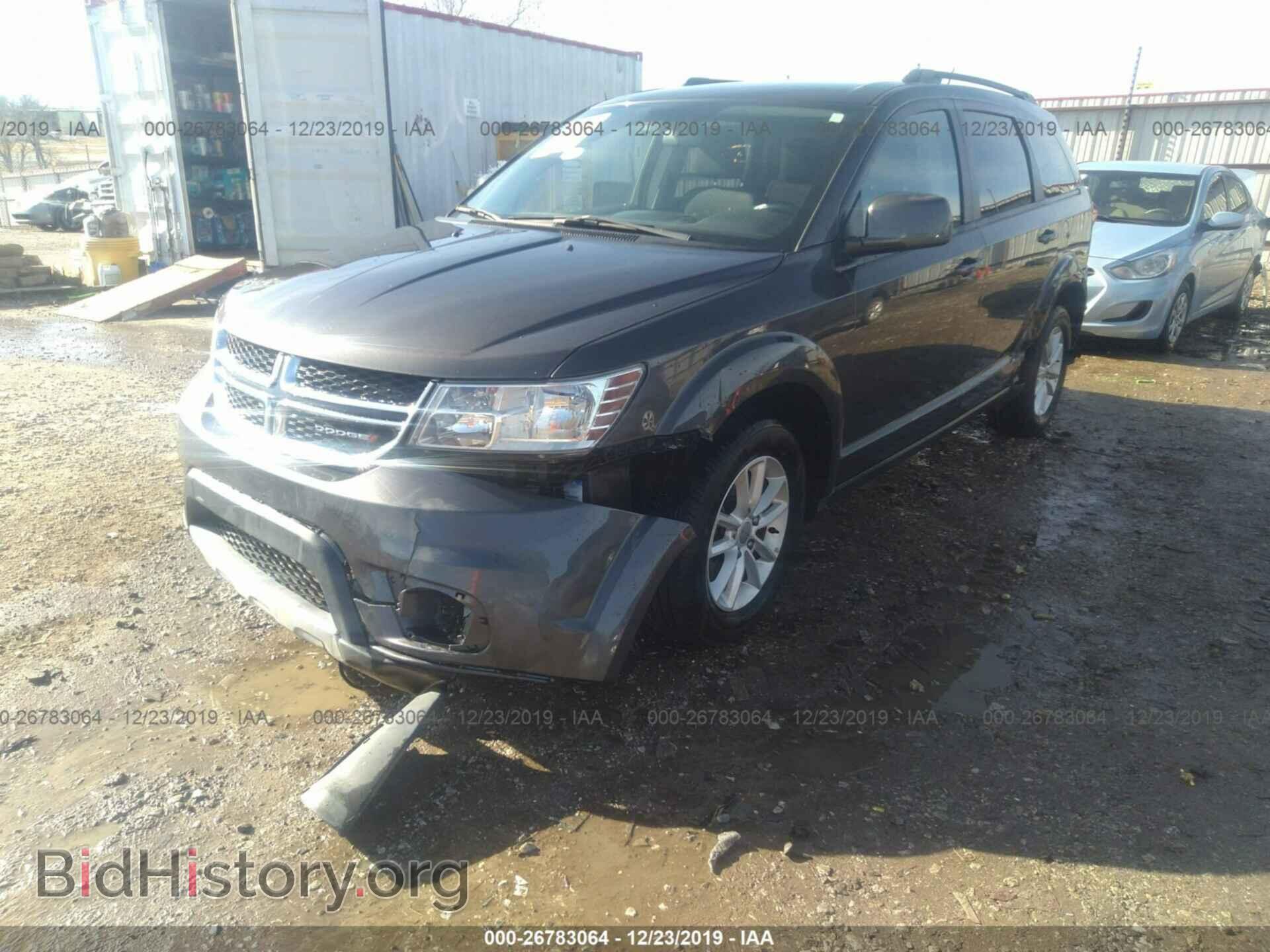 2016 DODGE JOURNEY - VIN: 3C4PDDBG0GT204640 - Фото 2