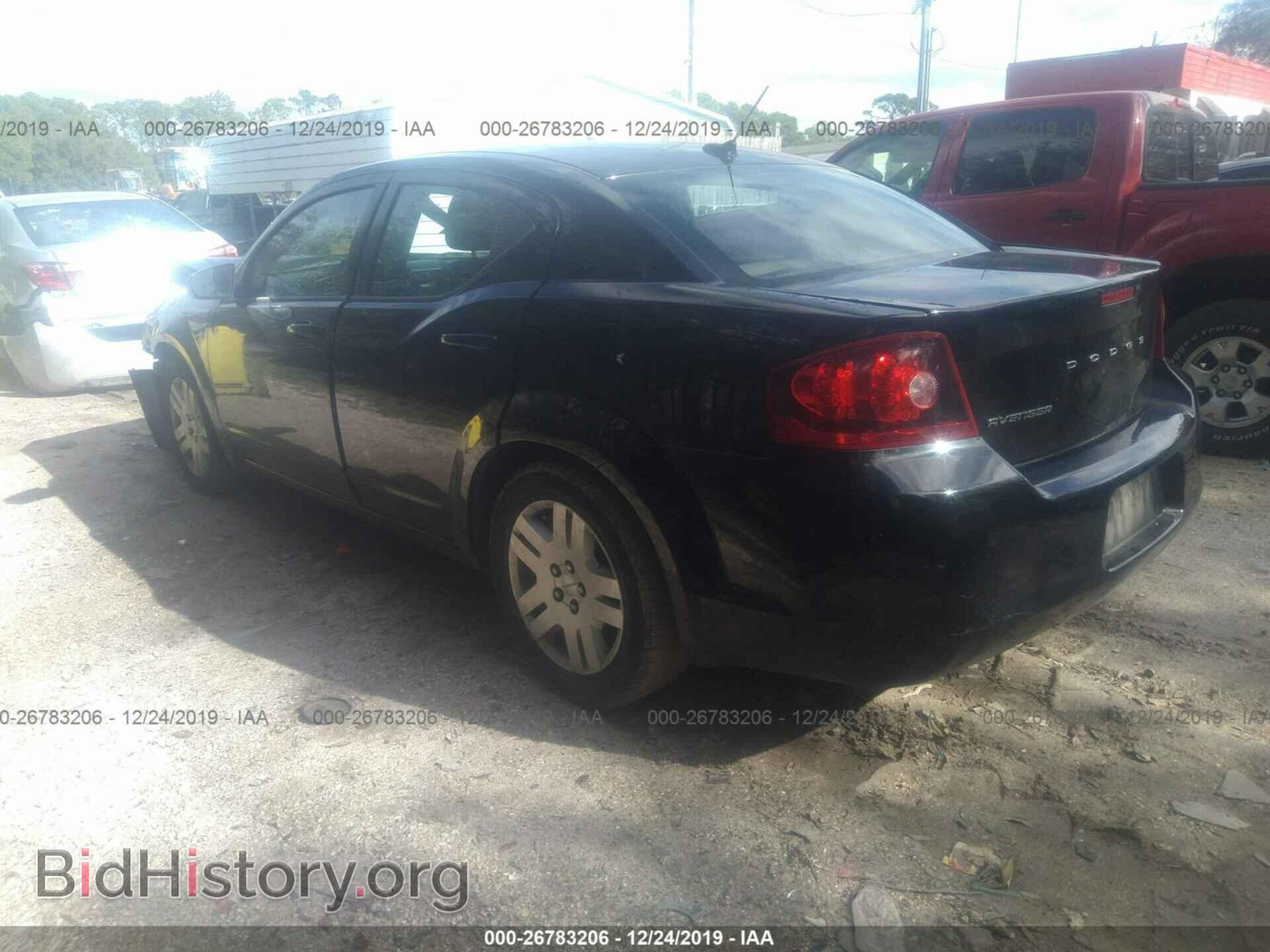 2012 DODGE AVENGER - VIN: 1C3CDZAB1CN323829 - Photo 3