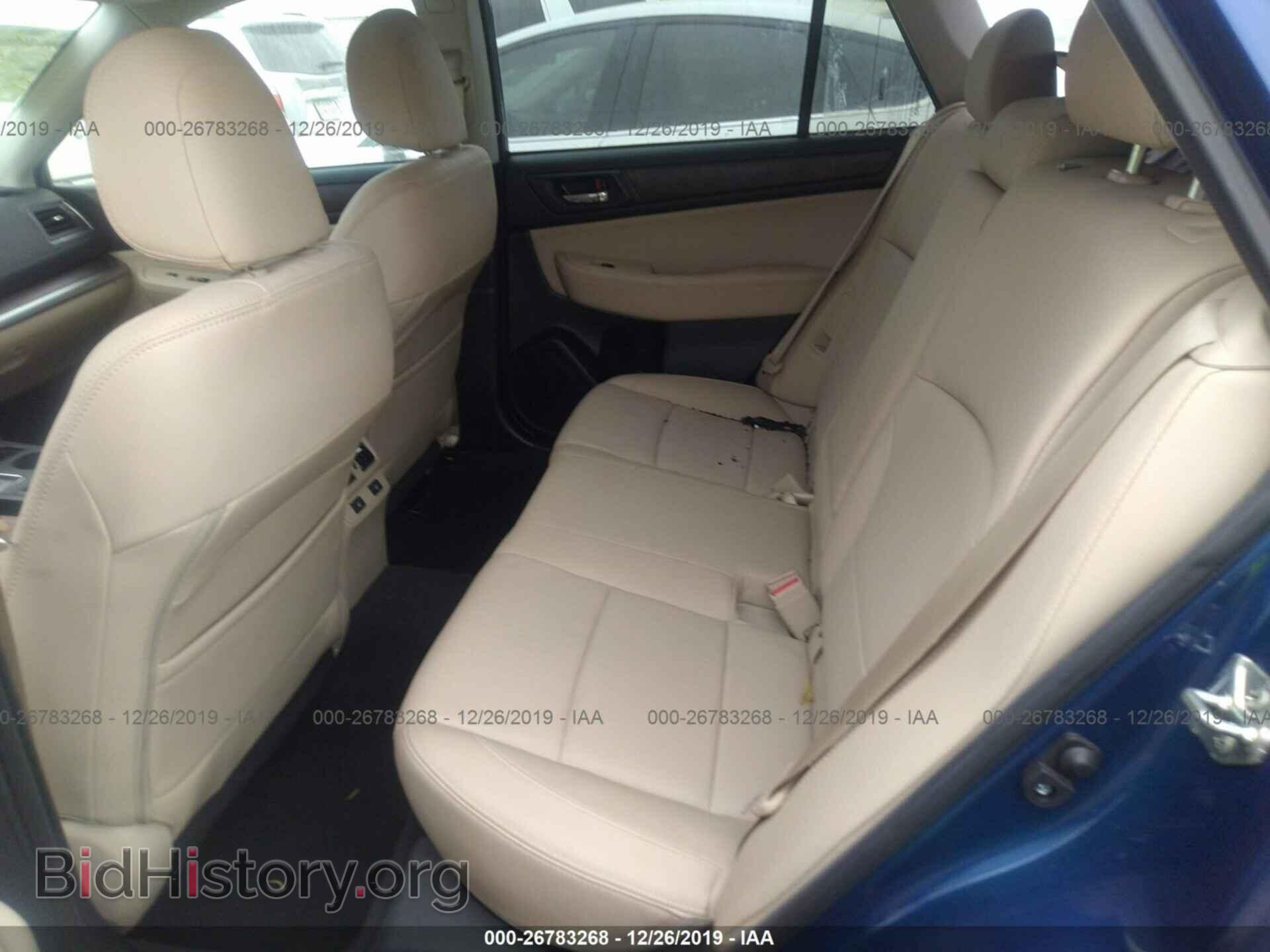 2015 SUBARU OUTBACK - VIN: 4S4BSANC6F3324620 - Фото 8