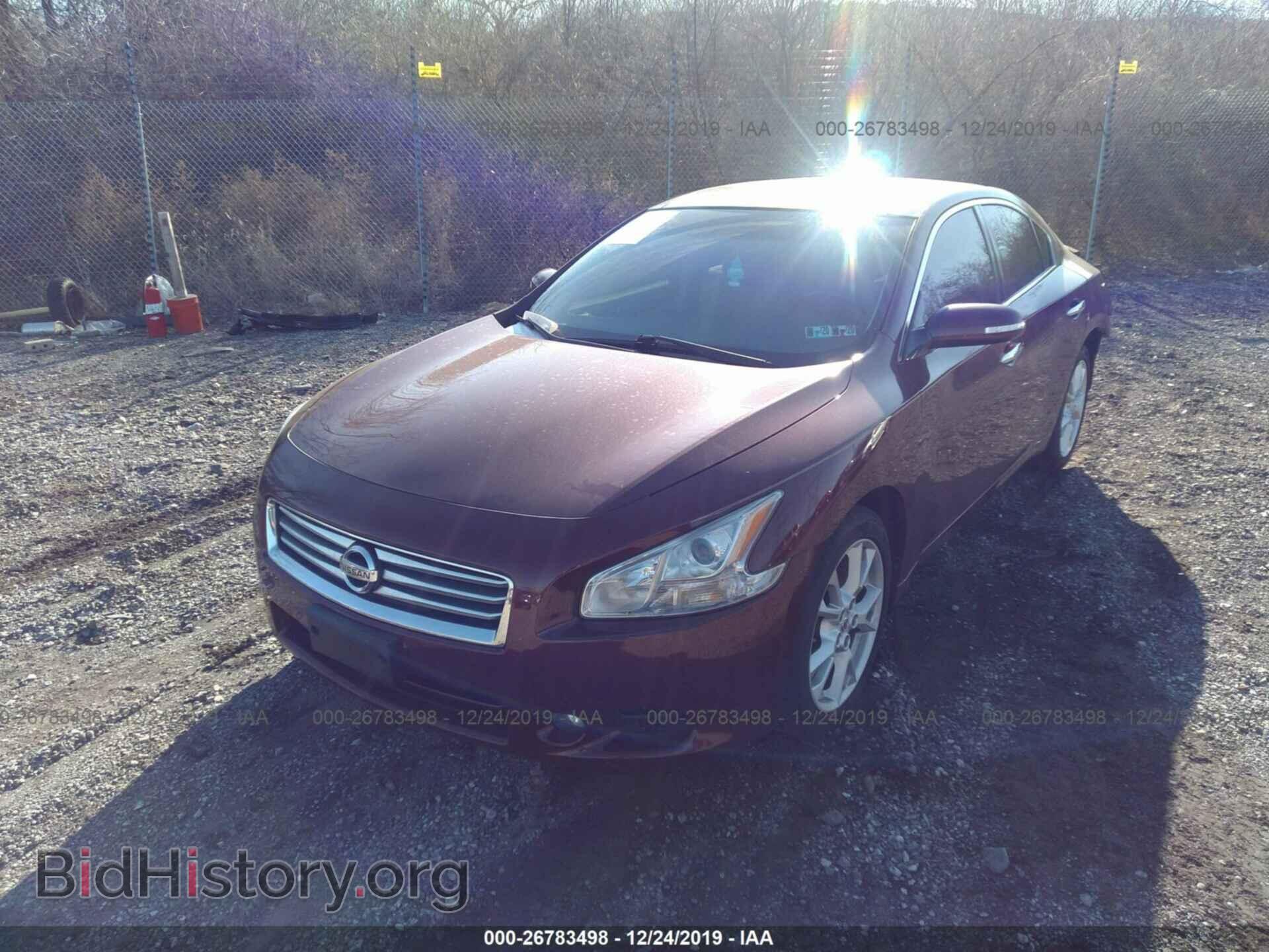 2013 NISSAN MAXIMA - VIN: 1N4AA5AP1DC844973 - Фото 2