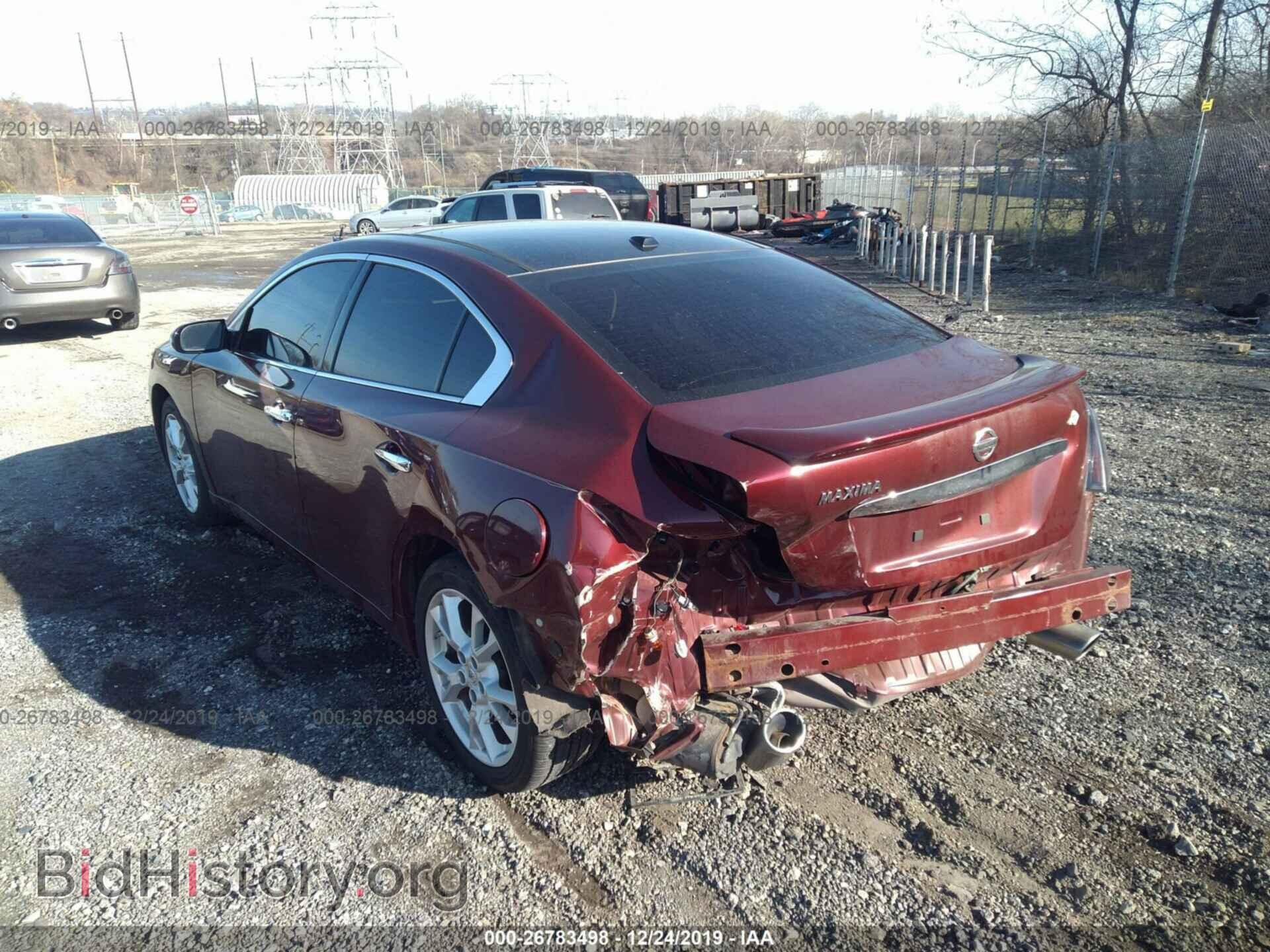 2013 NISSAN MAXIMA - VIN: 1N4AA5AP1DC844973 - Фото 3