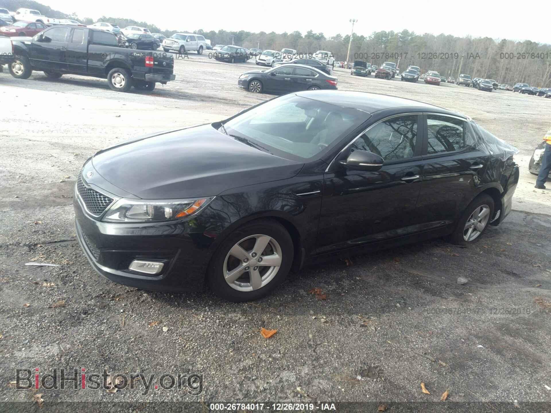 2015 KIA OPTIMA - VIN: KNAGM4A73F5659799 - Фото 2