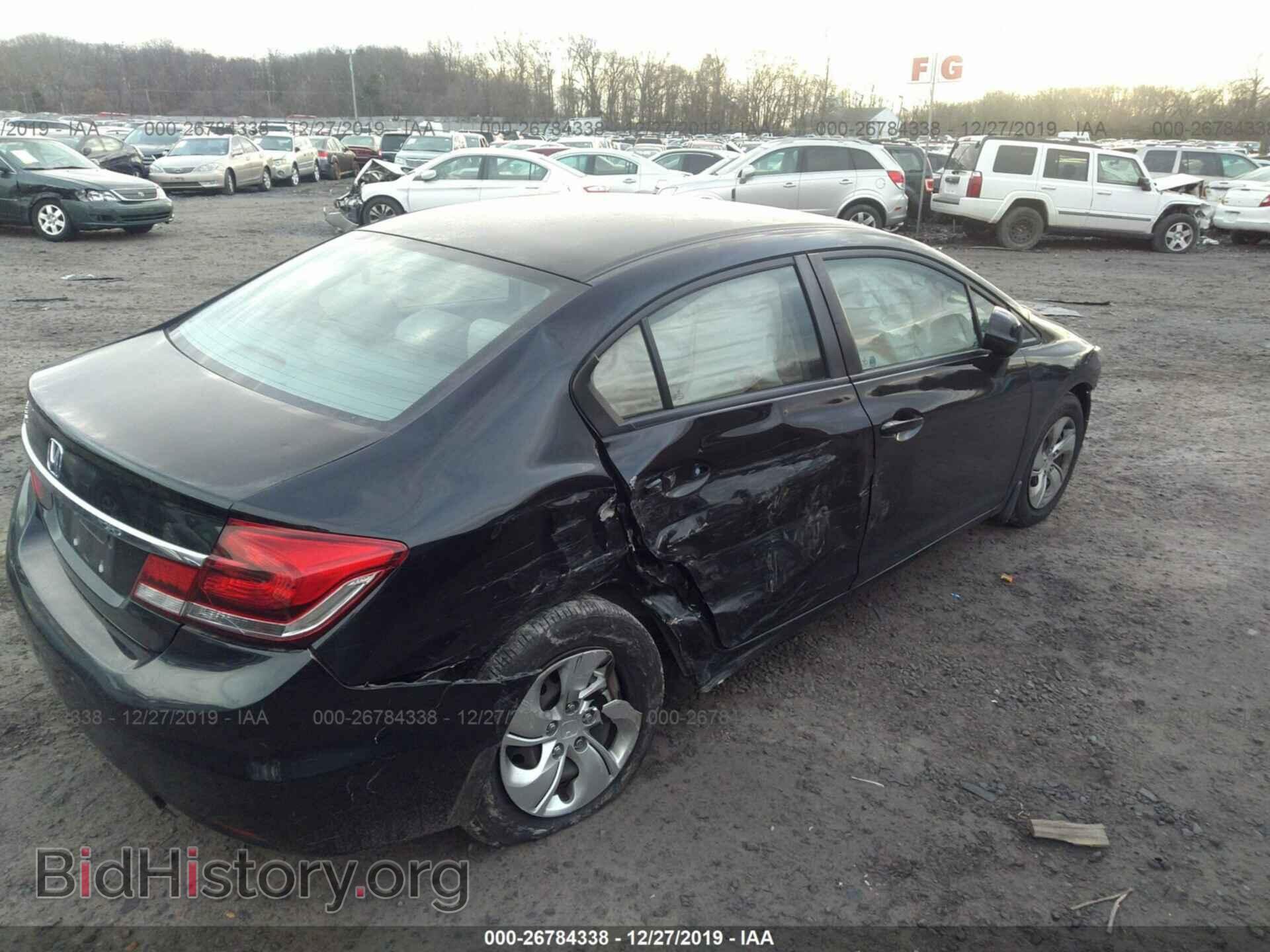 2013 HONDA CIVIC - VIN: 2HGFB2F57DH593944 - Photo 4