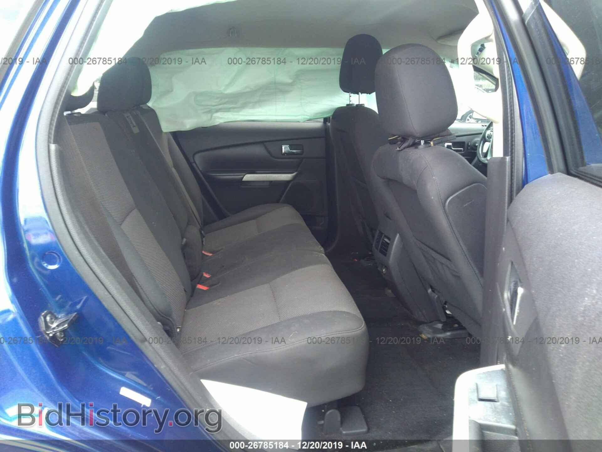 2013 FORD EDGE - VIN: 2FMDK3JC7DBA17898 - Фото 8