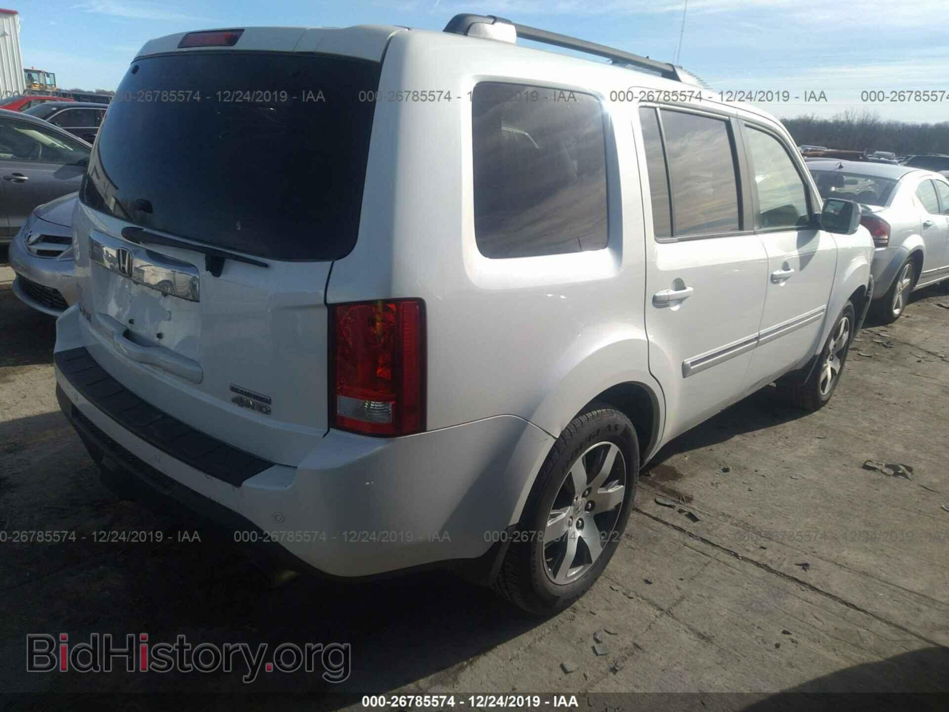 2012 HONDA PILOT - VIN: 5FNYF4H93CB016839 - Фото 4