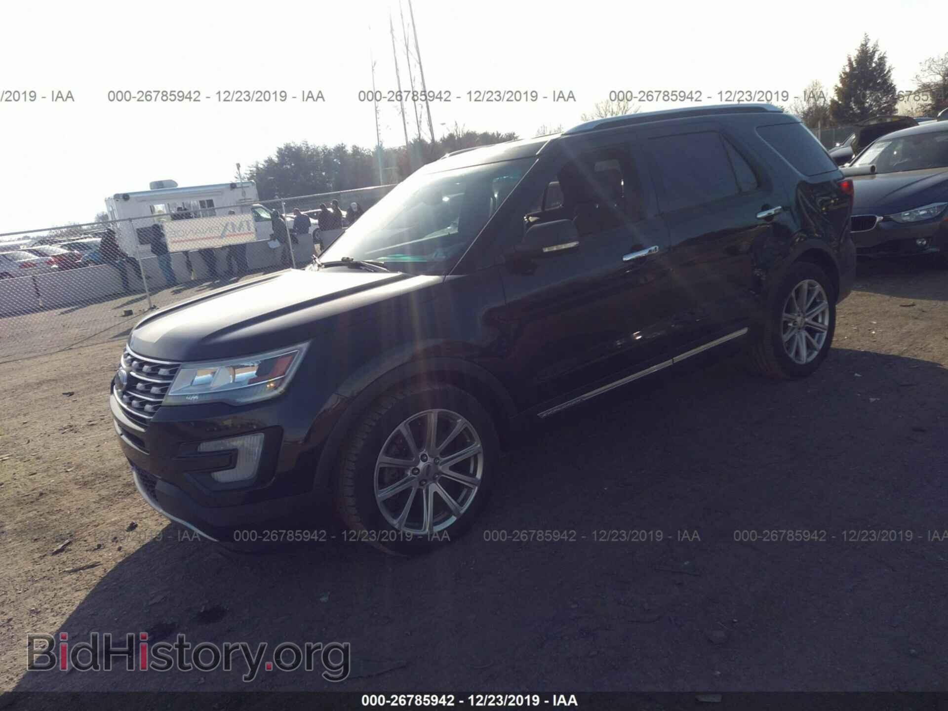 2016 FORD EXPLORER - VIN: 1FM5K7F81GGC09248 - Фото 2