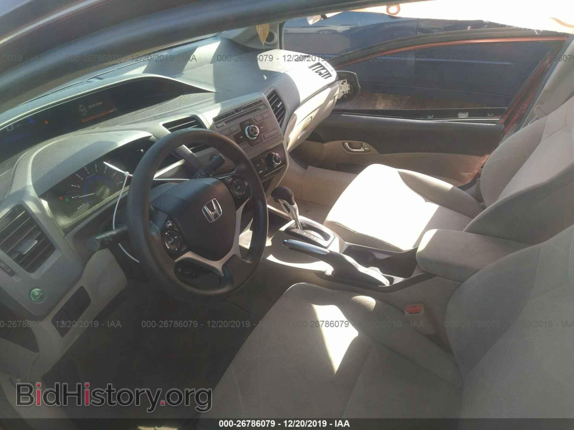 2012 HONDA CIVIC - VIN: JHMFB2F89CS003127 - Фото 5