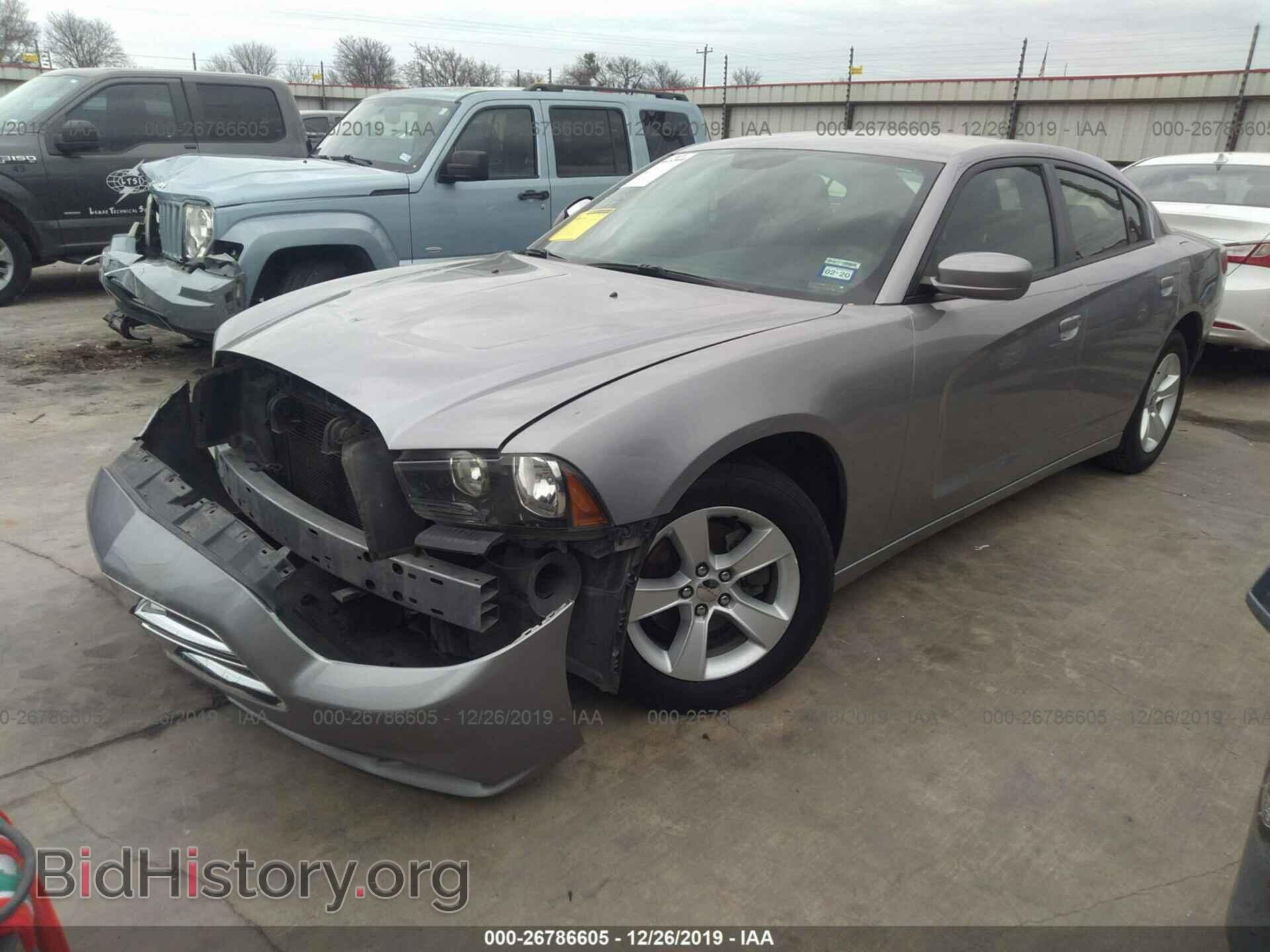 2014 DODGE CHARGER - VIN: 2C3CDXBG4EH251826 - Фото 2