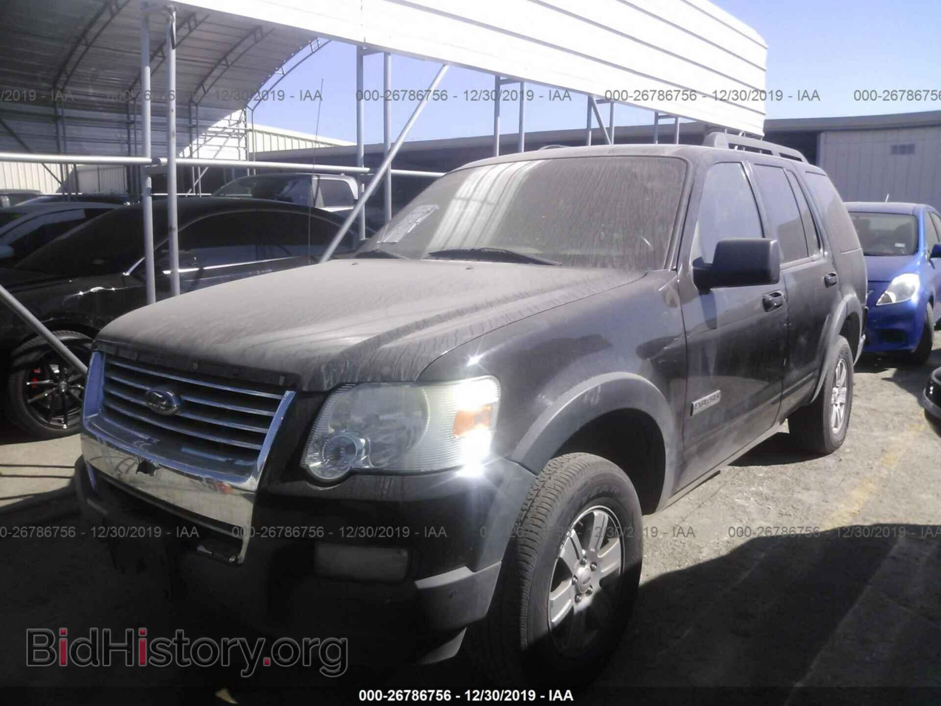 2007 FORD EXPLORER - VIN: 1FMEU73E87UB44808 - Фото 2