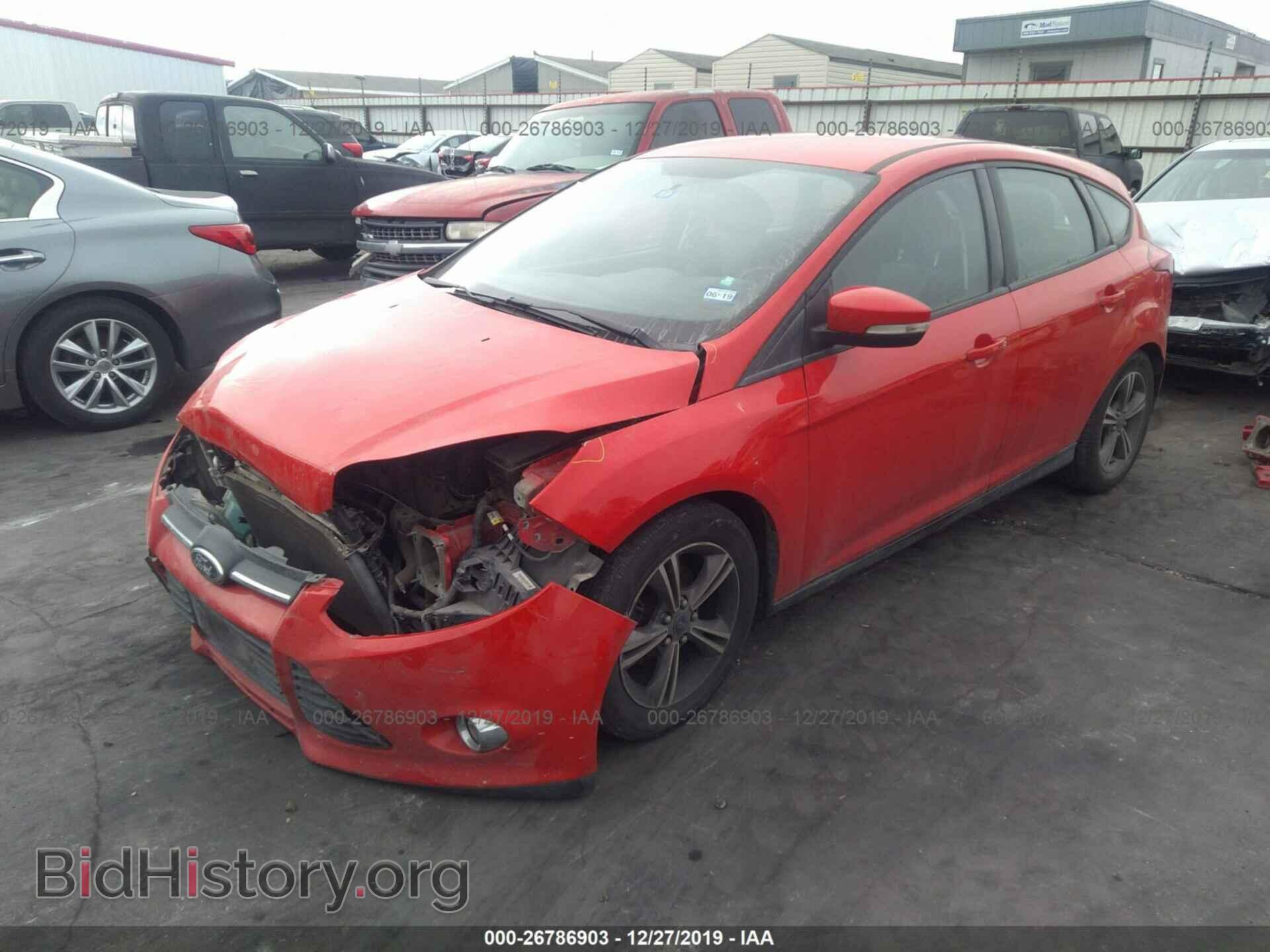 2014 FORD FOCUS - VIN: 1FADP3K21EL460308 - Фото 2
