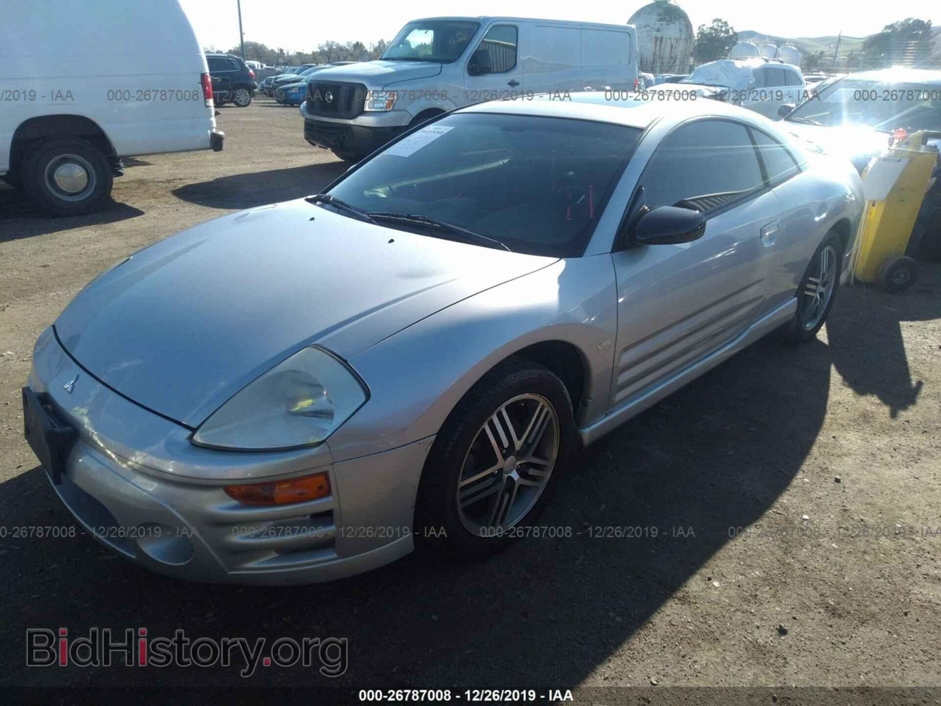 2003 MITSUBISHI ECLIPSE - VIN: 4A3AC74H43E008434 - Photo 2