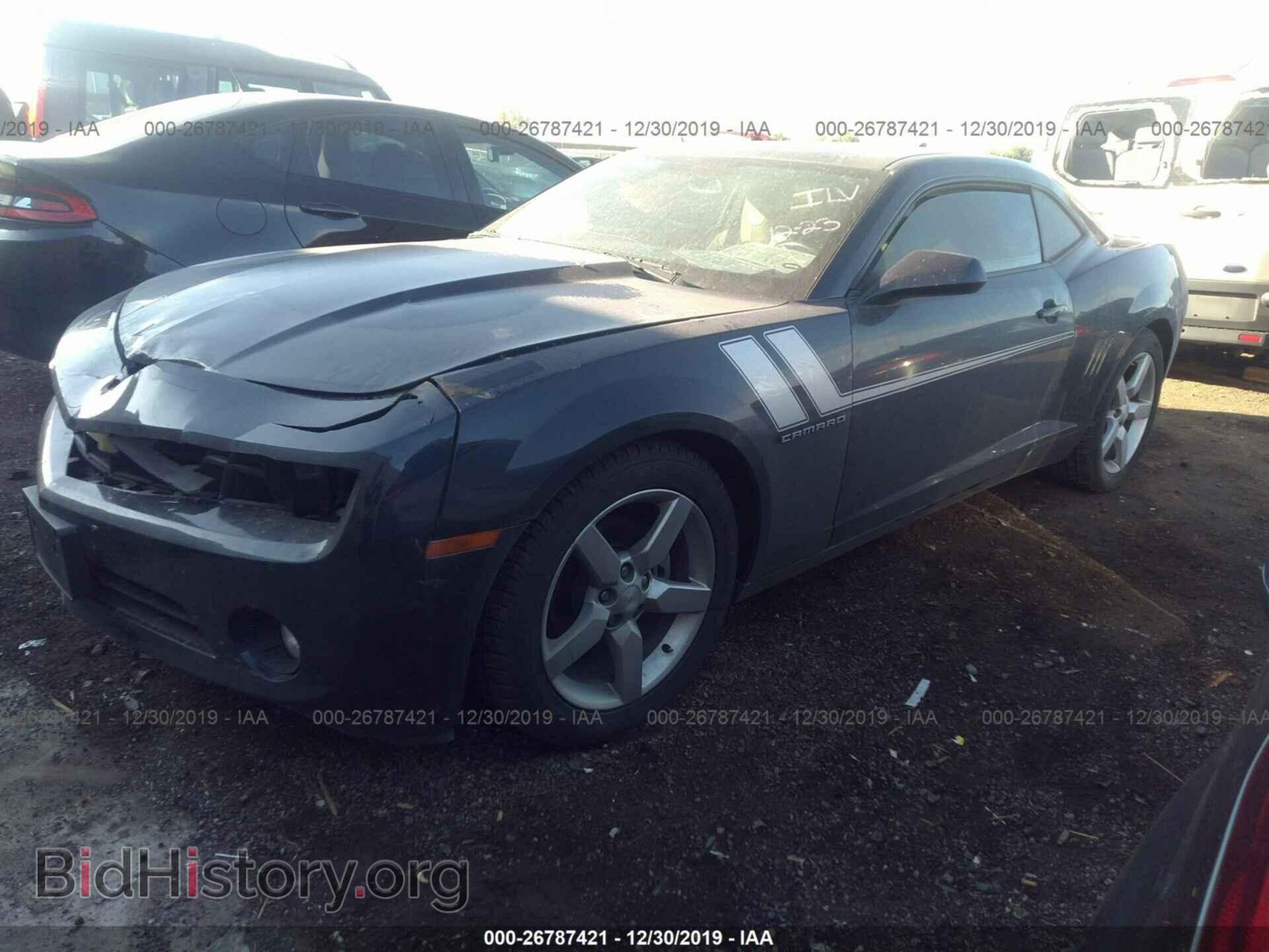 2013 CHEVROLET CAMARO - VIN: 2G1FC1E38D9199099 - Фото 2