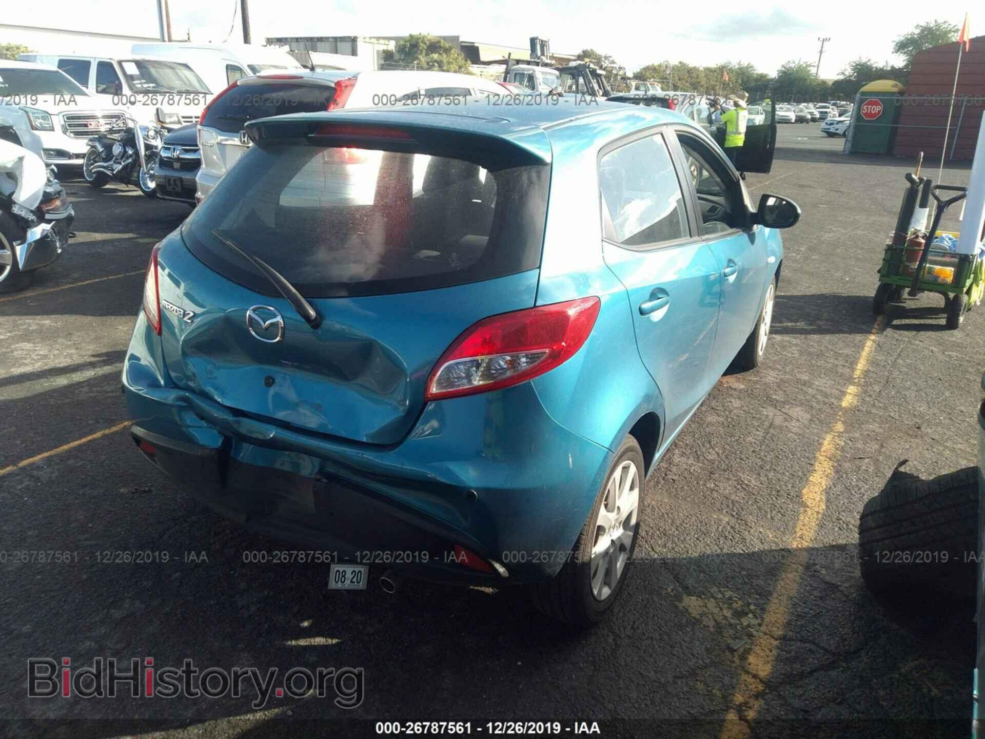 2011 MAZDA MAZDA2 - VIN: JM1DE1HY3B0128643 - Фото 4