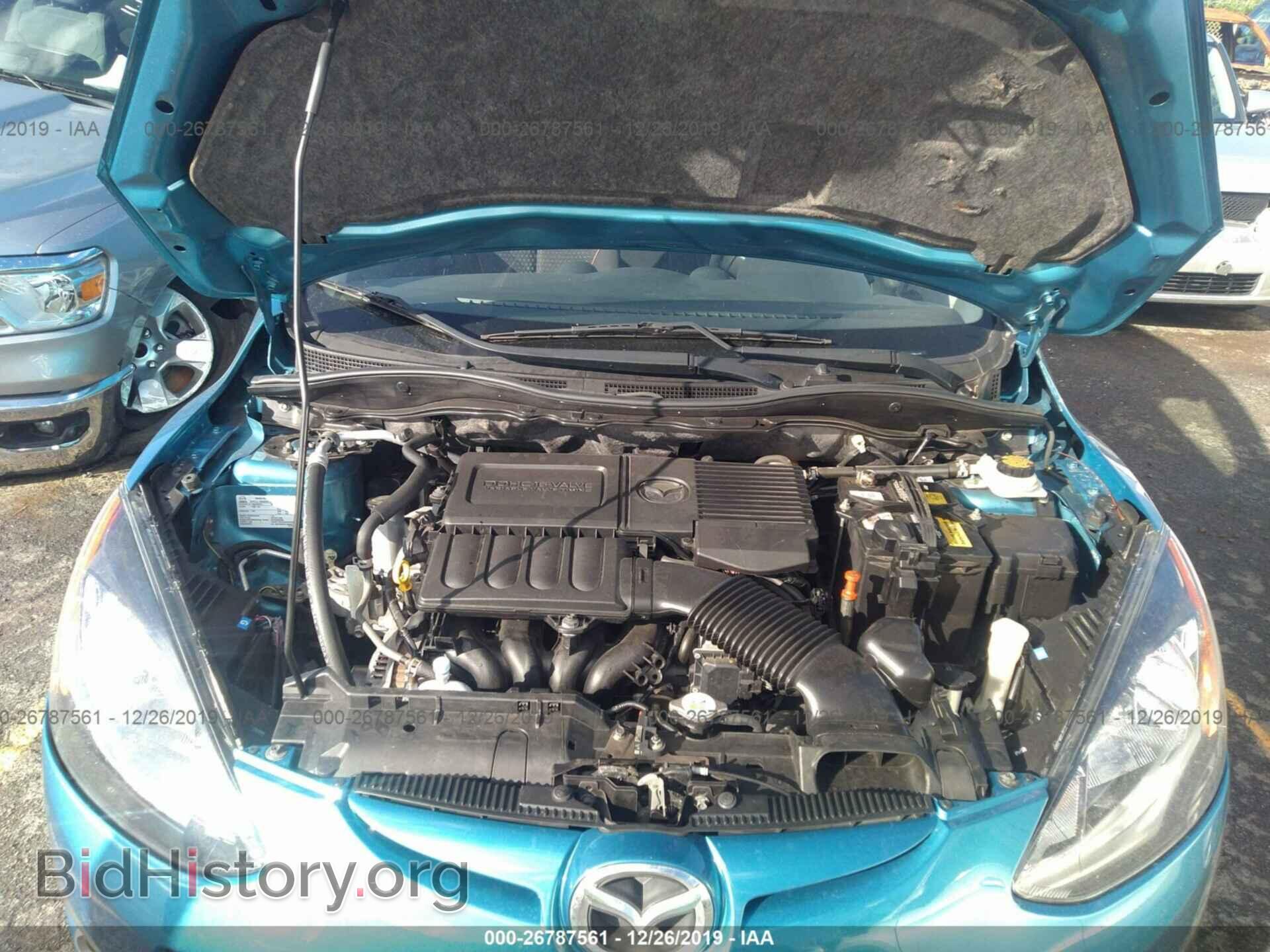 2011 MAZDA MAZDA2 - VIN: JM1DE1HY3B0128643 - Фото 10