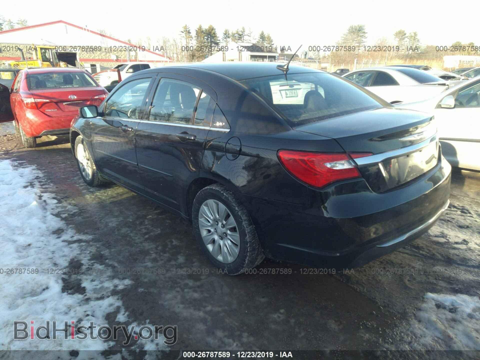 2012 CHRYSLER 200 - VIN: 1C3CCBAB9CN208387 - Фото 3
