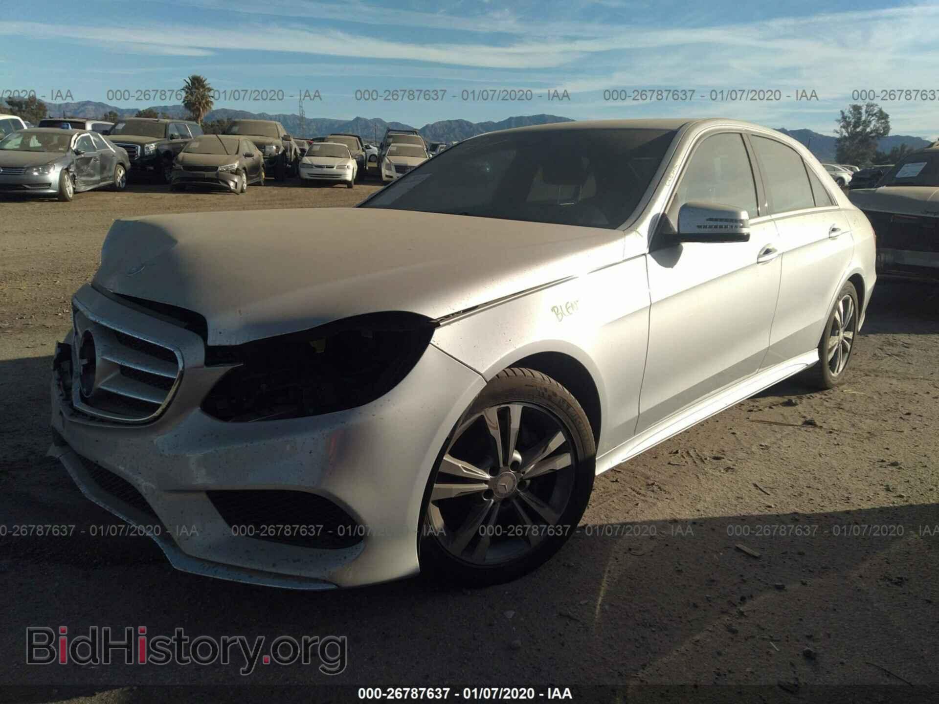 2014 MERCEDES-BENZ E - VIN: WDDHF0EB2EA929416 - Photo 2
