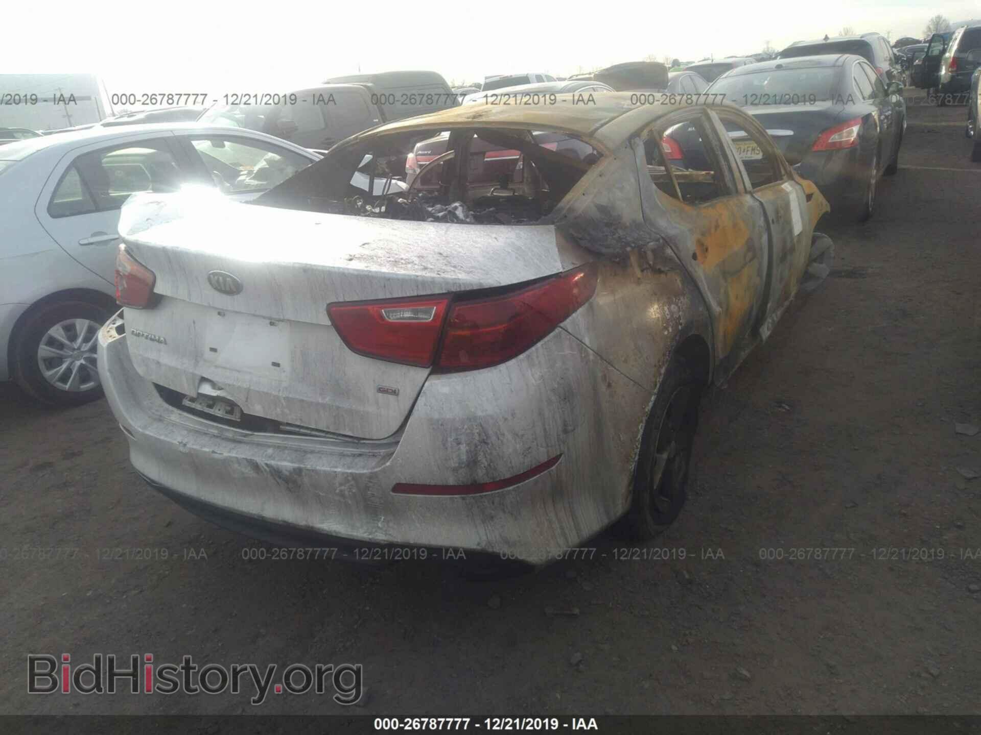 2015 KIA OPTIMA - VIN: KNAGM4A71F5649546 - Photo 4