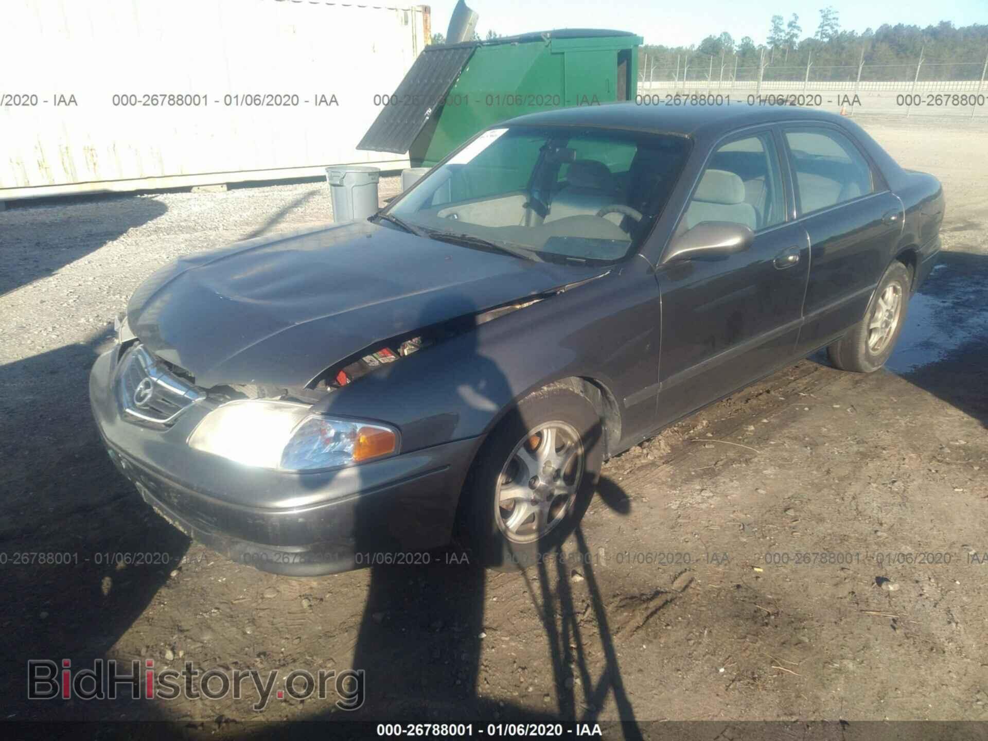 2001 MAZDA 626 - VIN: 1YVGF22C415207666 - Фото 2