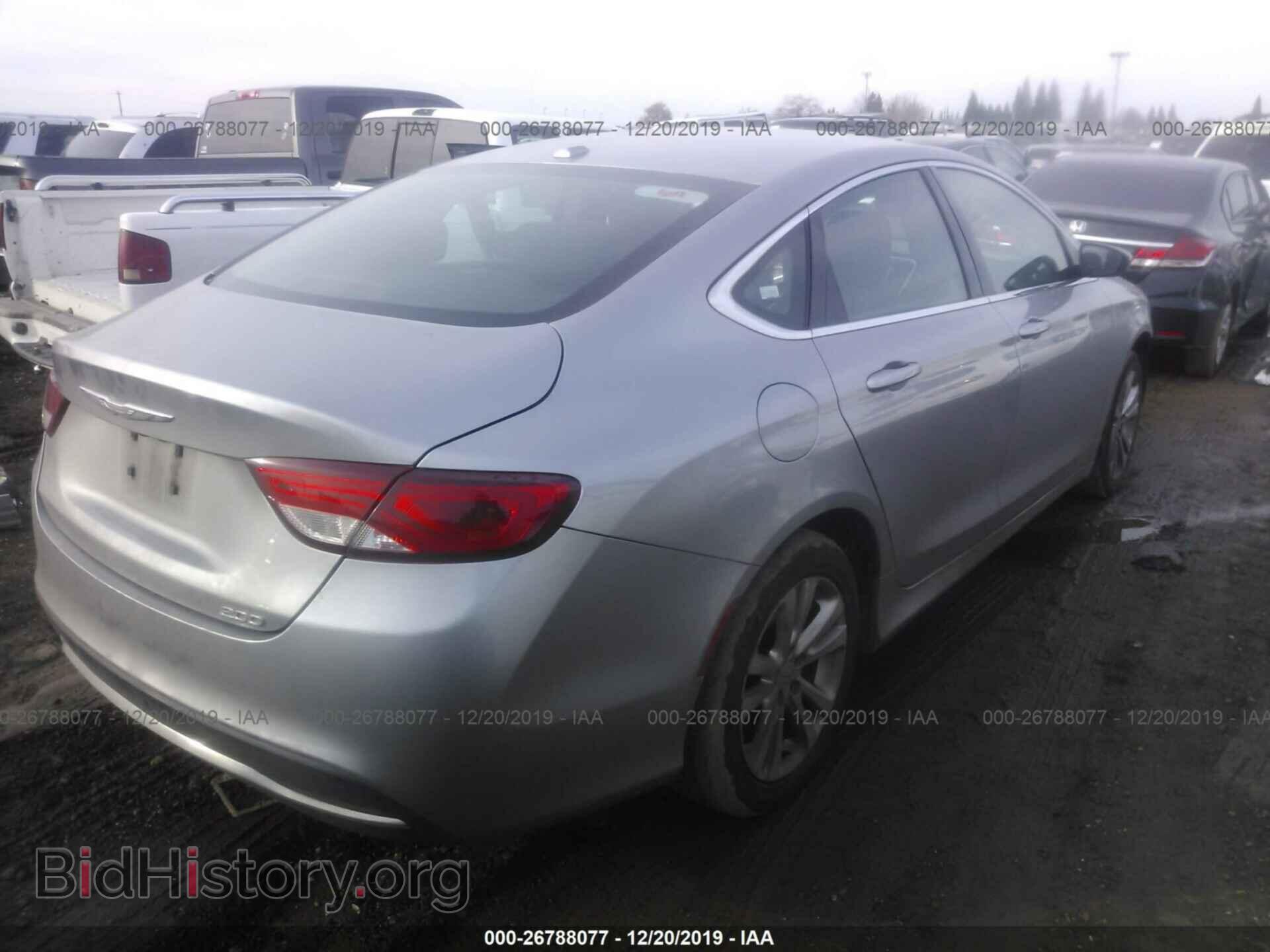 2015 CHRYSLER 200 - VIN: 1C3CCCAB3FN650415 - Photo 4