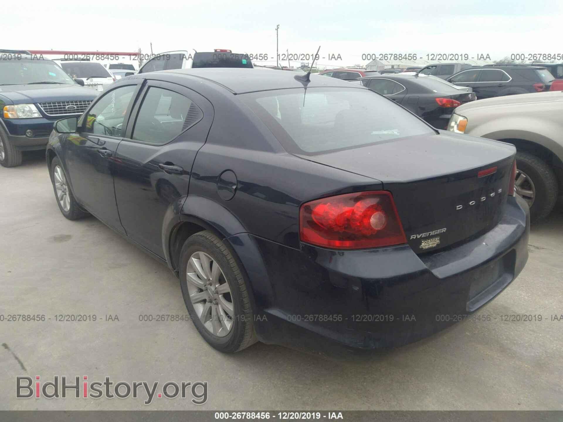 2014 DODGE AVENGER - VIN: 1C3CDZAB9EN234528 - Фото 3