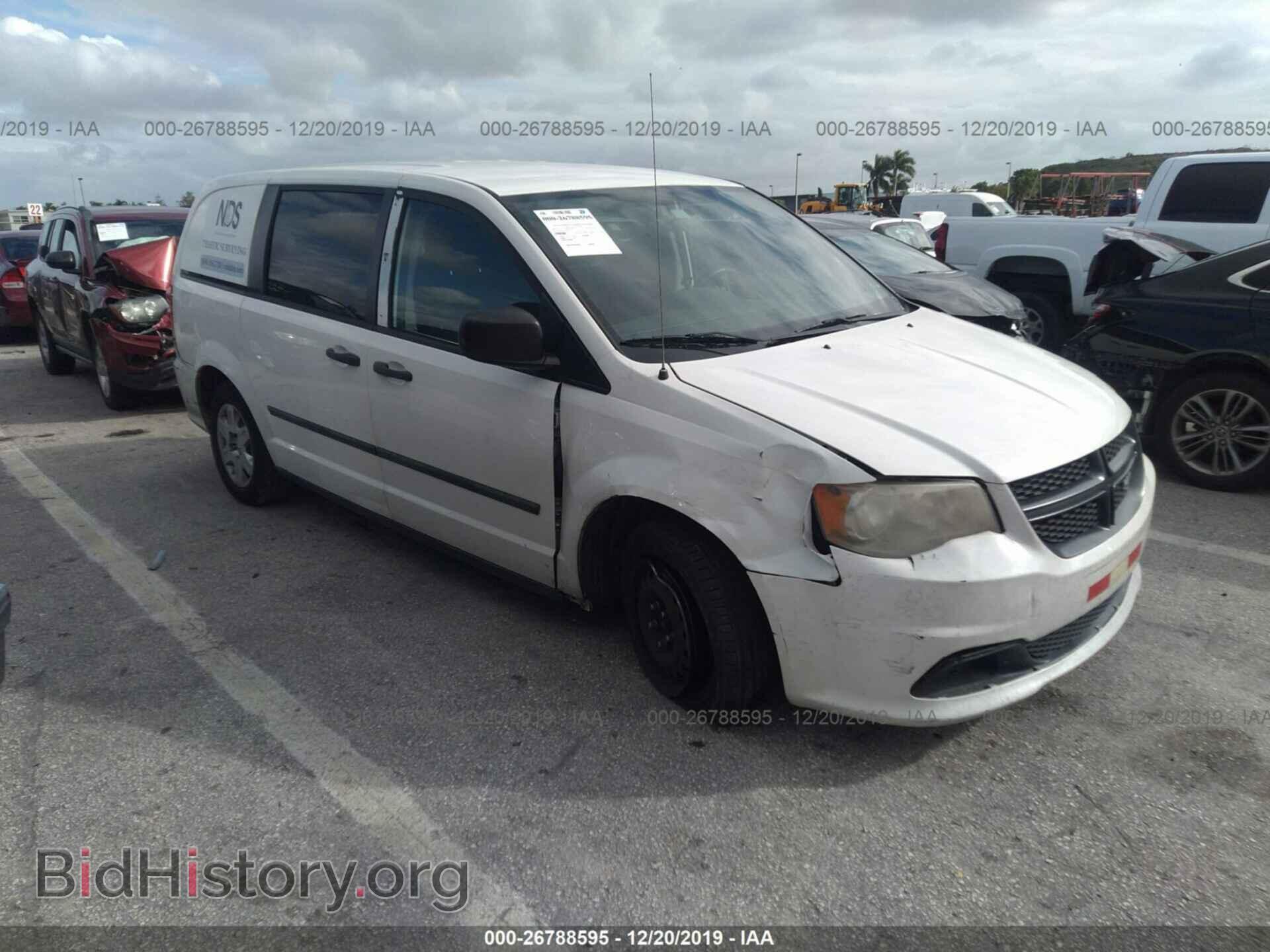 Фотография 2C4JDGAG5CR271532 - RAM CARGO VAN 2012