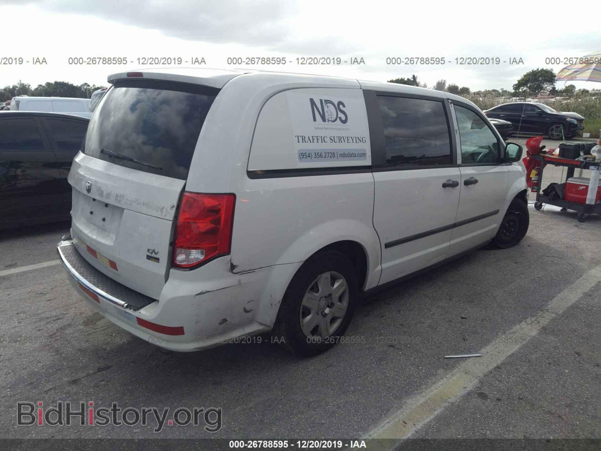 2012 RAM CARGO VAN - VIN: 2C4JDGAG5CR271532 - Photo 4