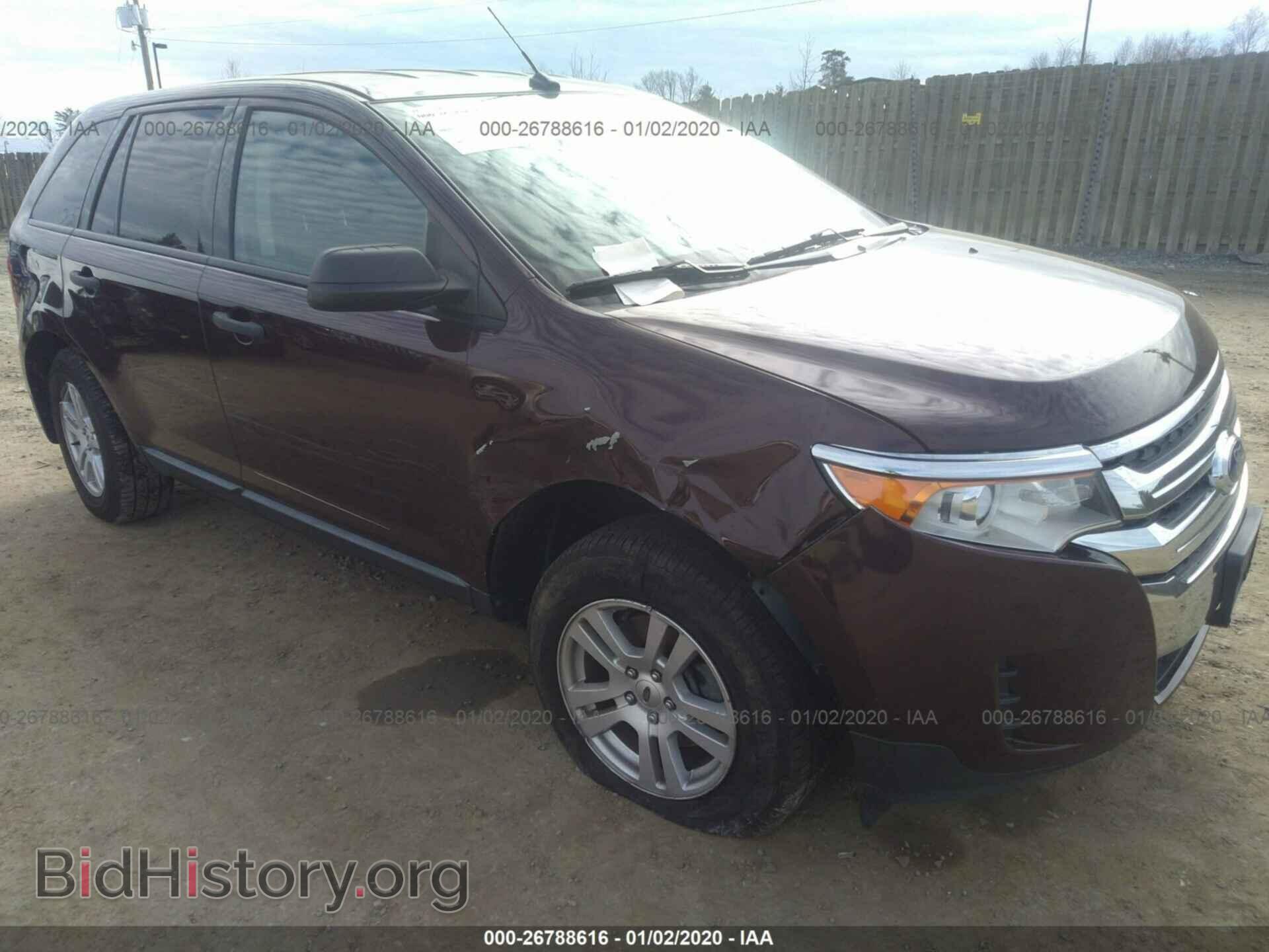 Фотография 2FMDK3GC9BBB17523 - FORD EDGE 2011