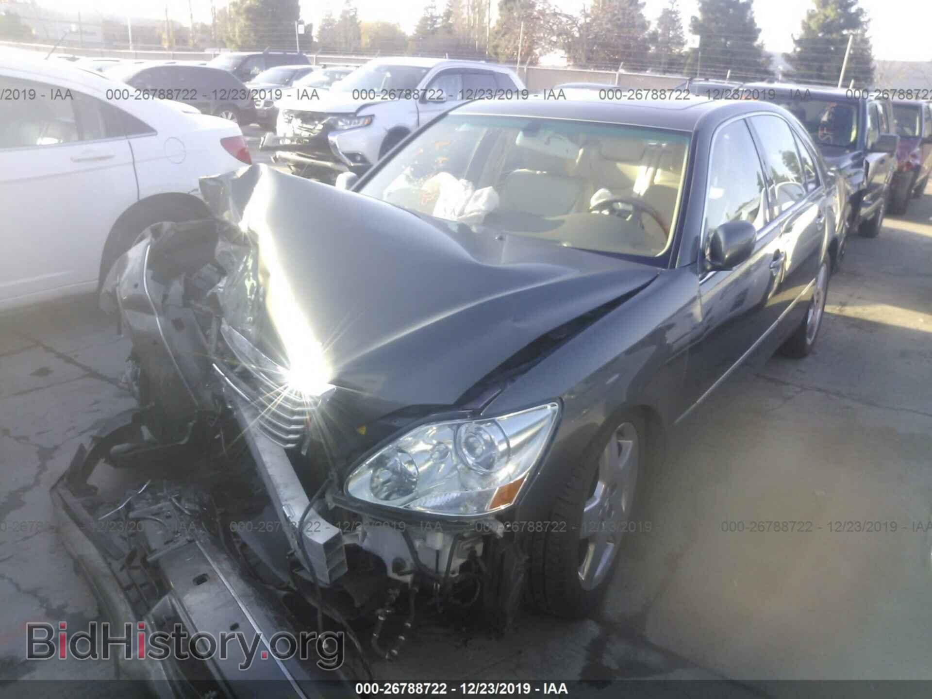 2005 LEXUS LS - VIN: JTHBN36F255011212 - Photo 2