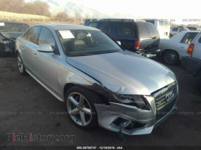 2012 Audi A4 Premium Plus, silver — VIN WAUFFBFL7CN011717, IAAI
