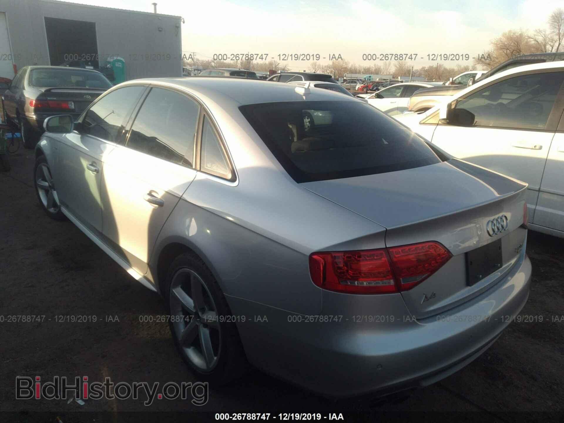 2012 AUDI A4 - VIN: WAUFFBFL7CN011717 - Photo 3