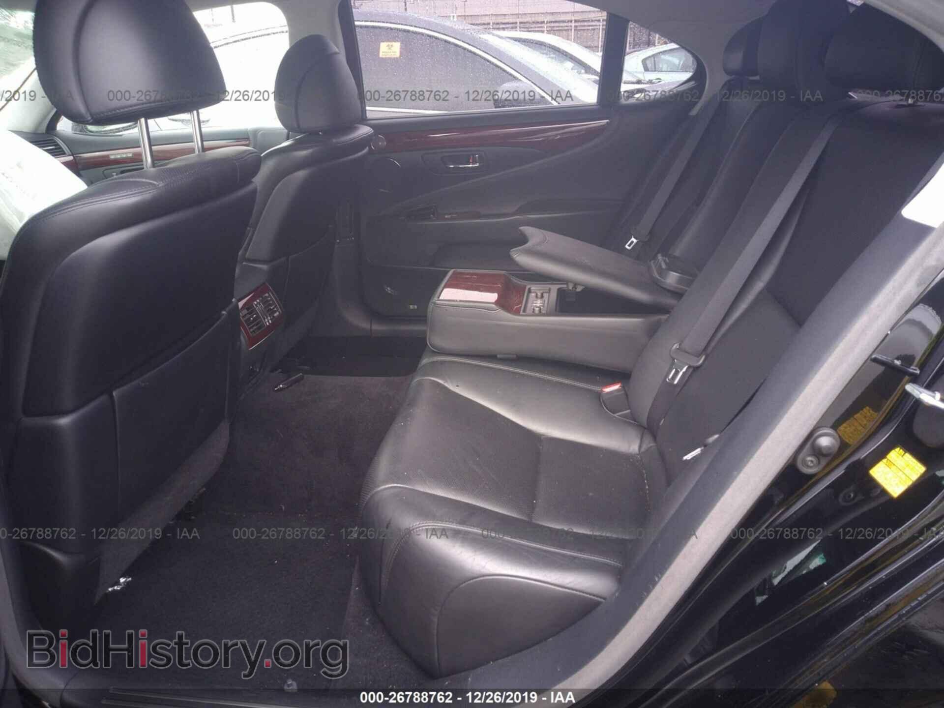 2011 LEXUS LS - VIN: JTHGL5EF0B5041734 - Фото 8