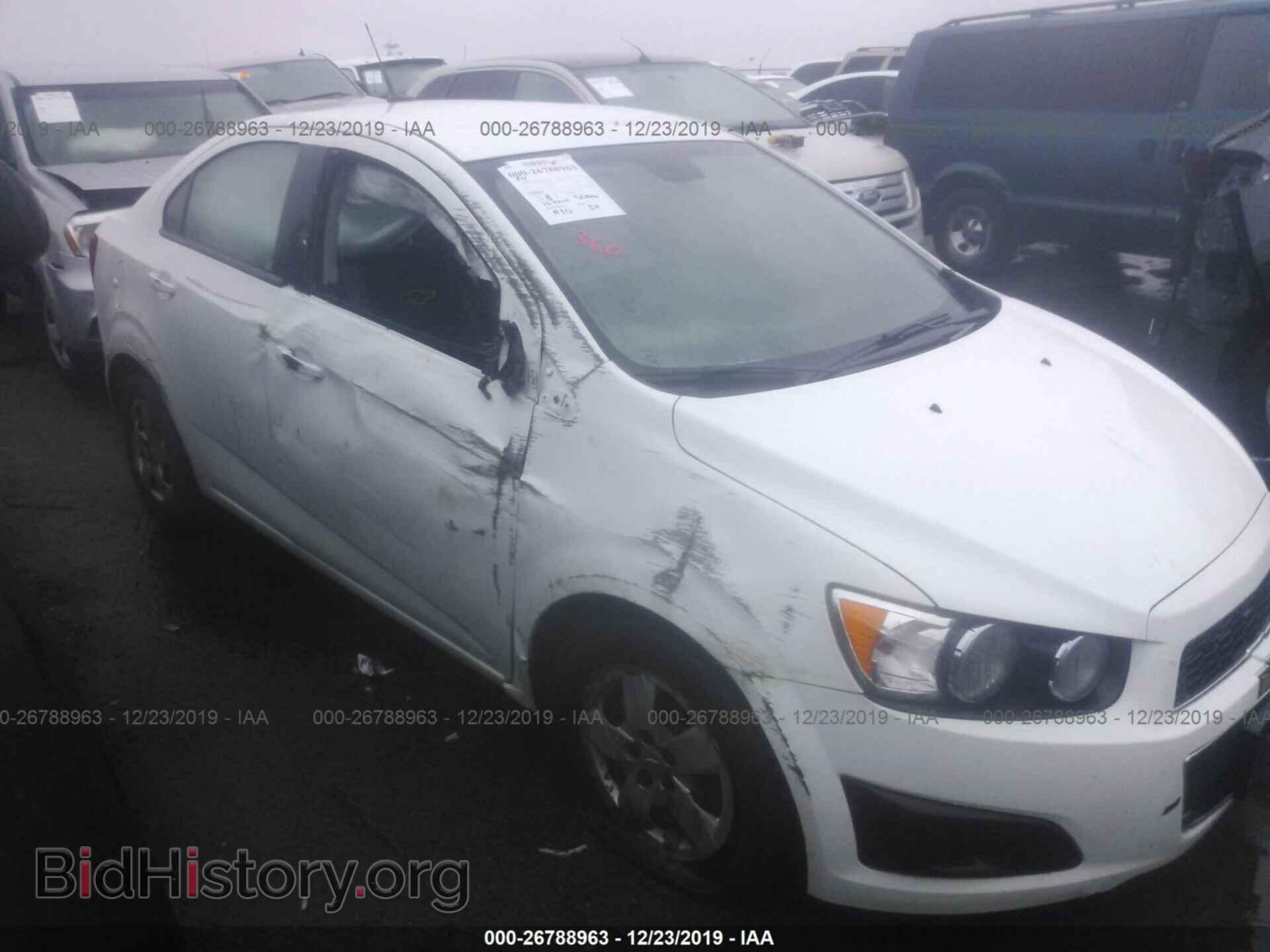 Фотография 1G1JB5SG7D4139636 - CHEVROLET SONIC 2013