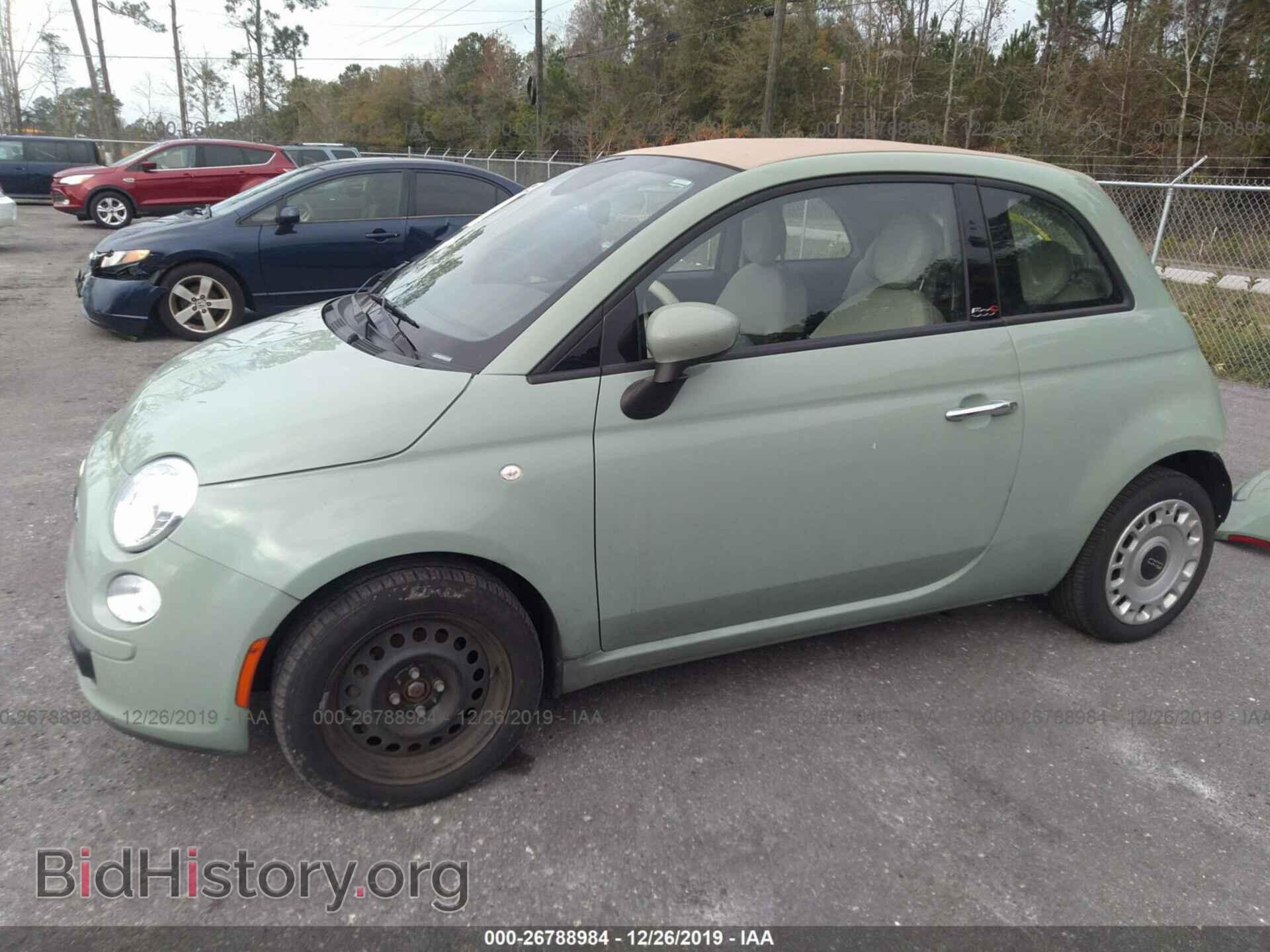 2015 FIAT 500 - VIN: 3C3CFFDR6FT508321 - Photo 2