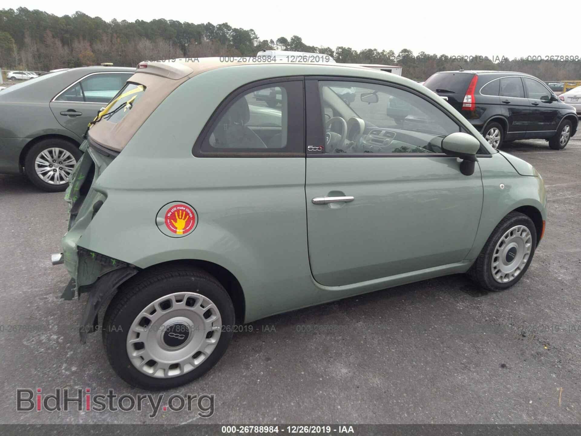 2015 FIAT 500 - VIN: 3C3CFFDR6FT508321 - Photo 4