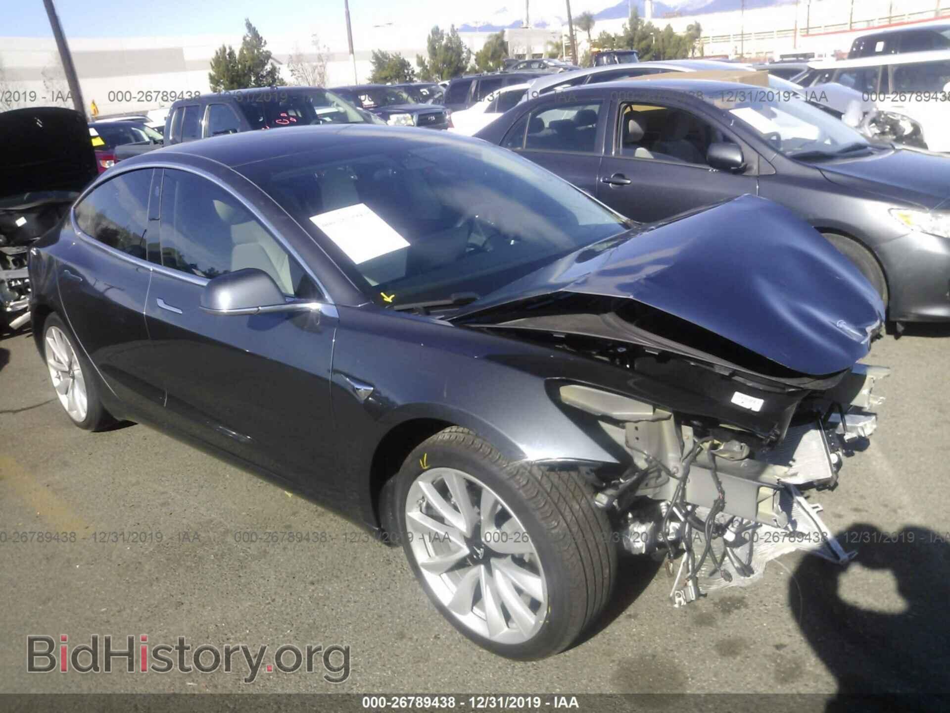 Photo 5YJ3E1EB3JF100434 - TESLA MODEL 3 2018