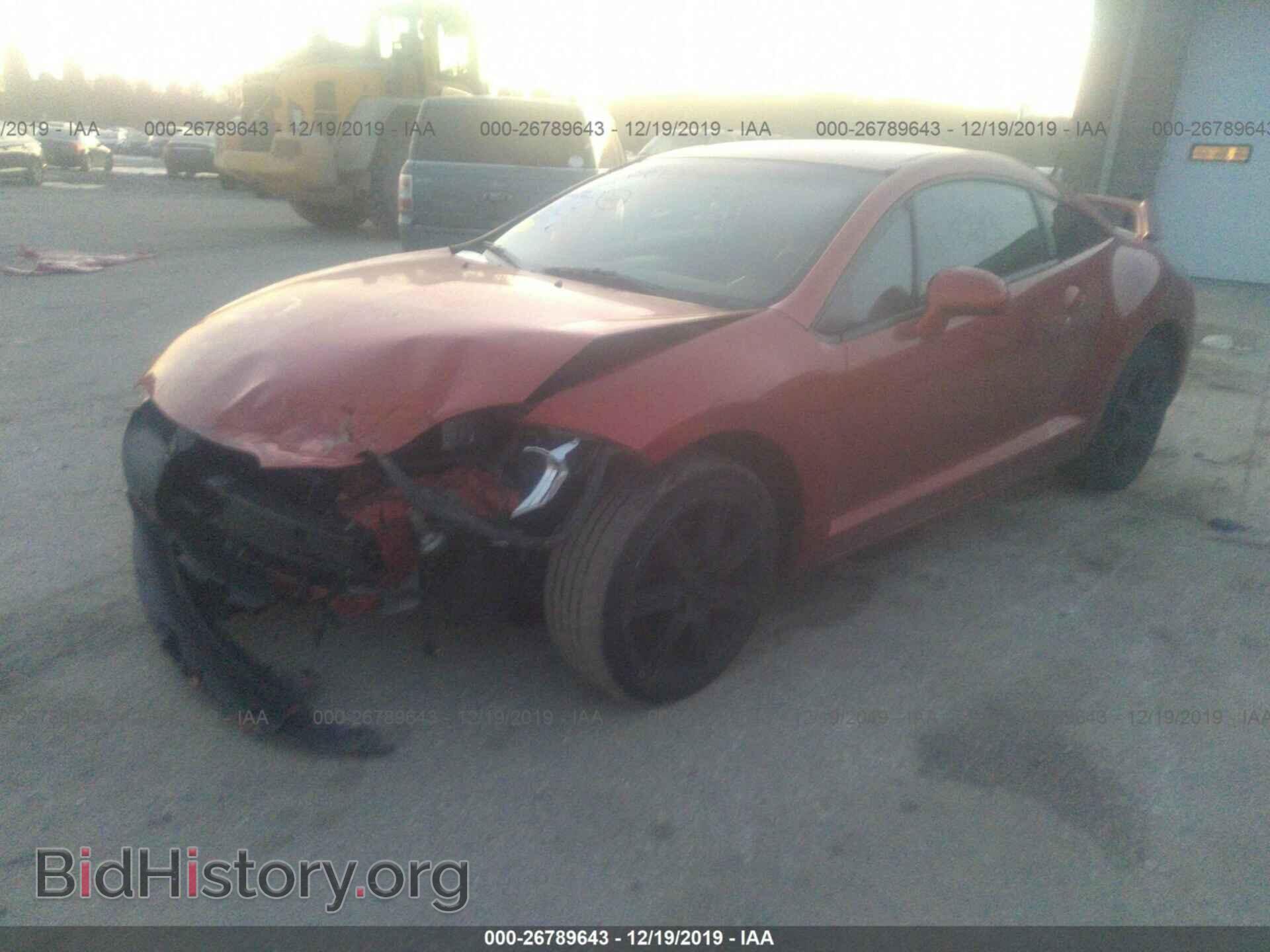 2007 MITSUBISHI ECLIPSE - VIN: 4A3AK34T57E014779 - Photo 2